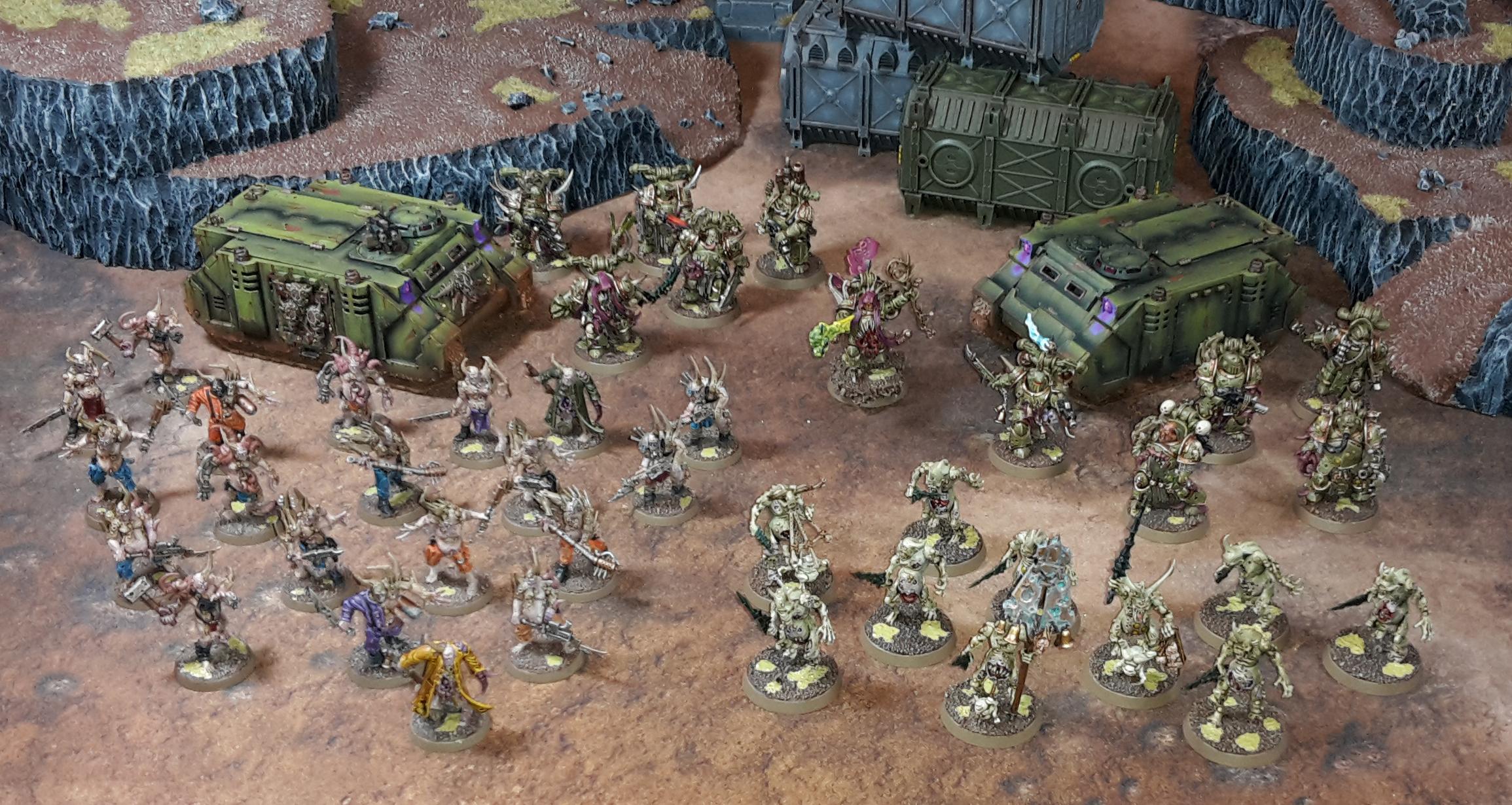 Army, Chaos, Death Guard, Nurgle, Warhammer 40,000