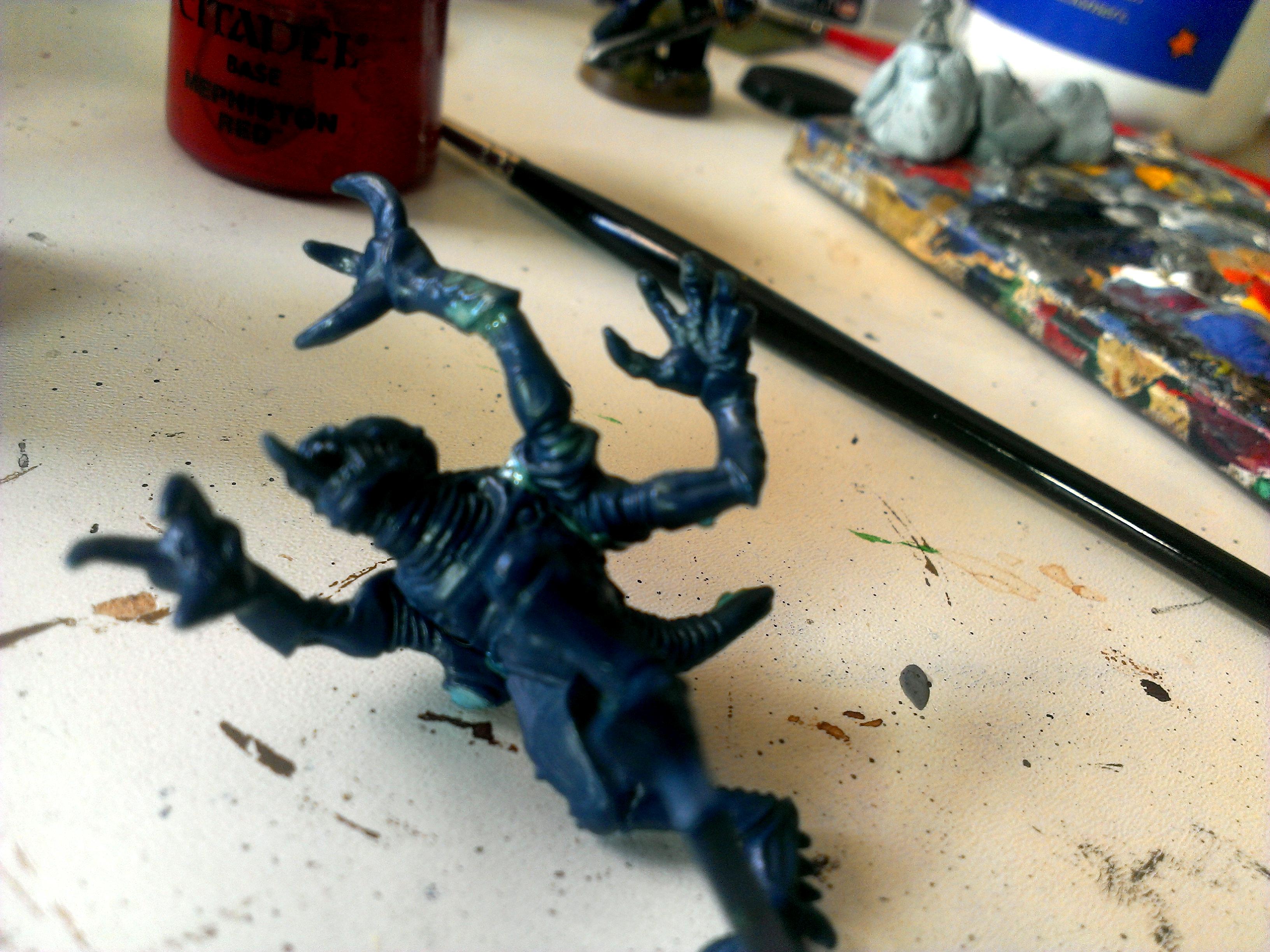 Captain, Invictus, Space Marines, Terminator Armor, Ultramarines, Work In Progress