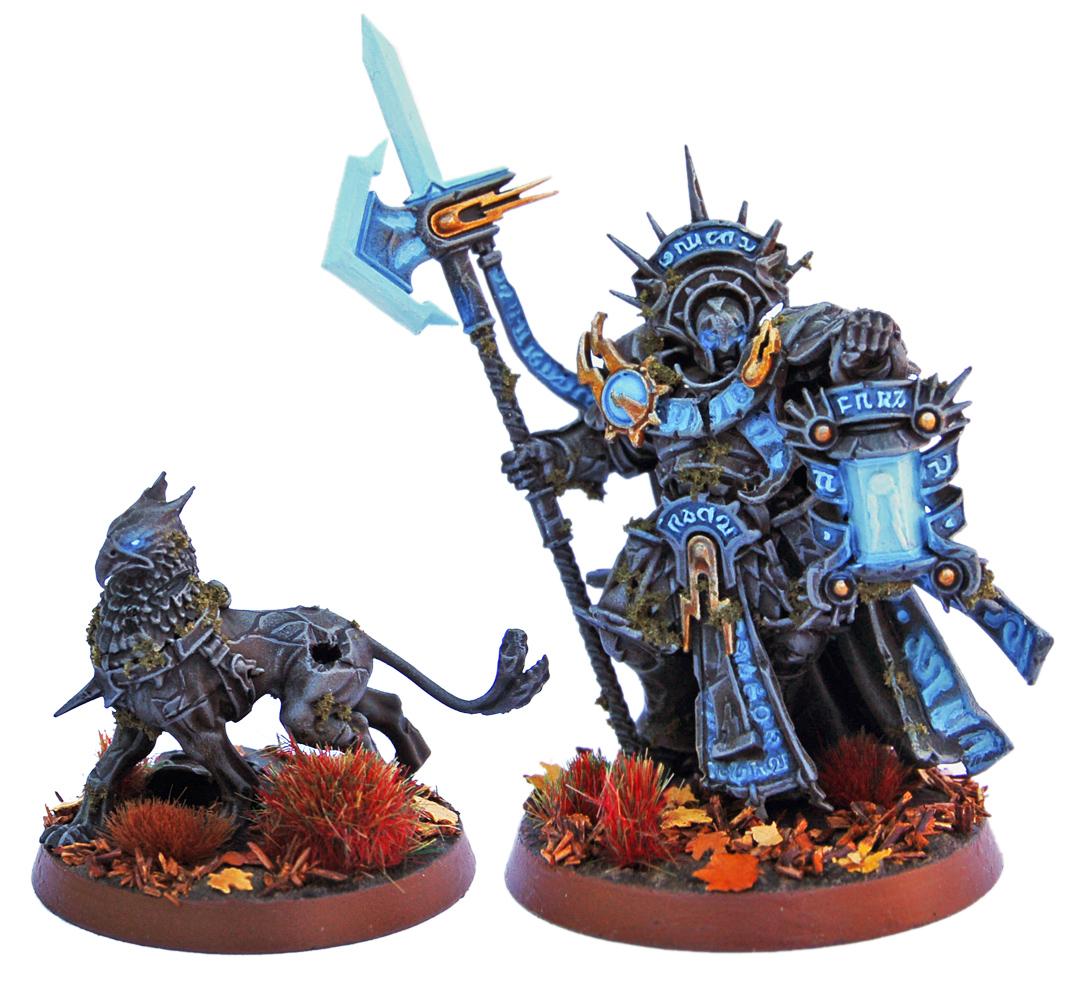 Age Of Sigmar, Castellant, Gryph Hound, Lord Castellant, Order, Stone, Stonecast, Stormcast, Stormcast Eternals