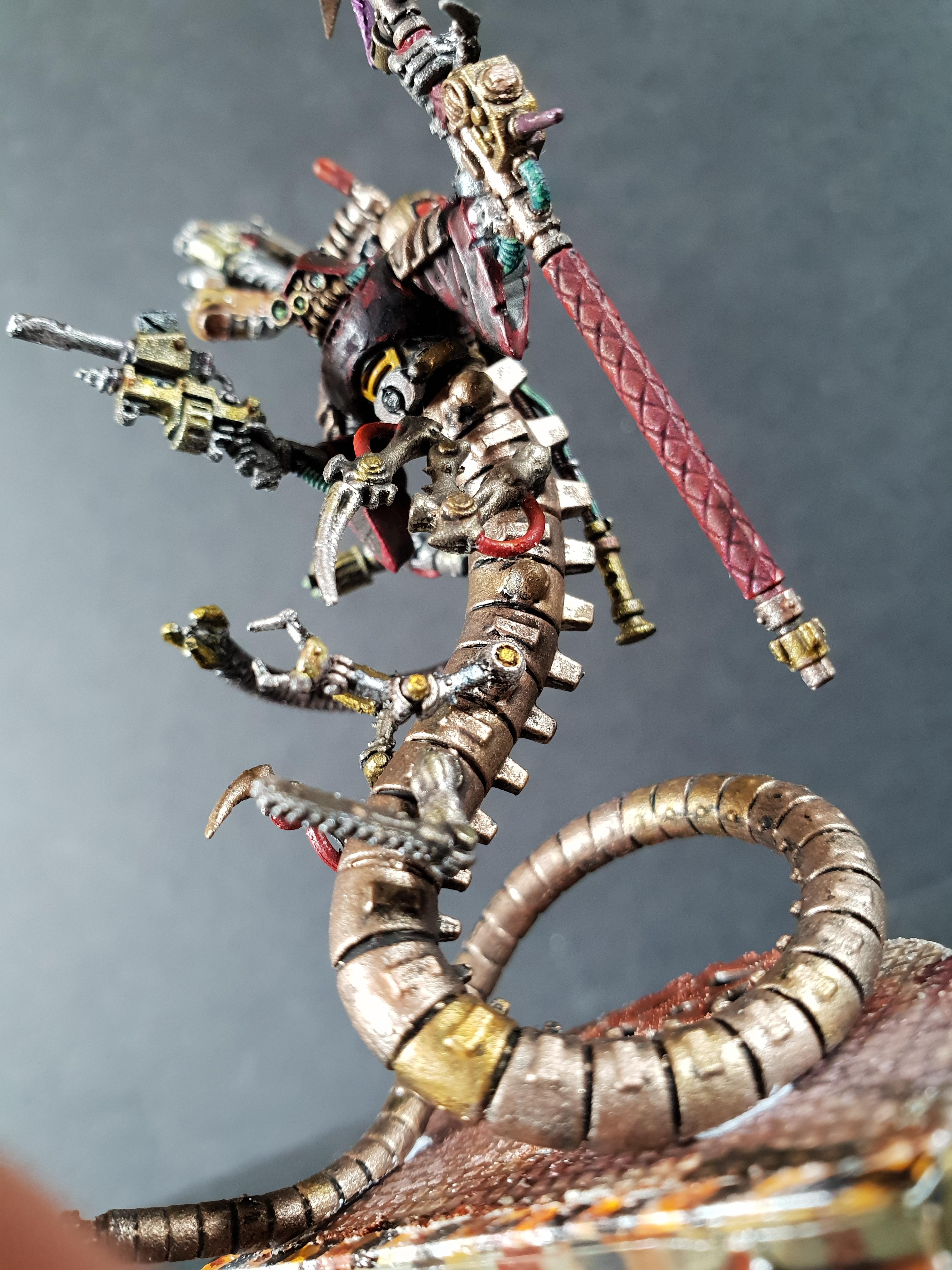 Archmagos, Chaos, Conversion, Dark Mechanicus, Magos, Serpentine, Warhammer 40,000