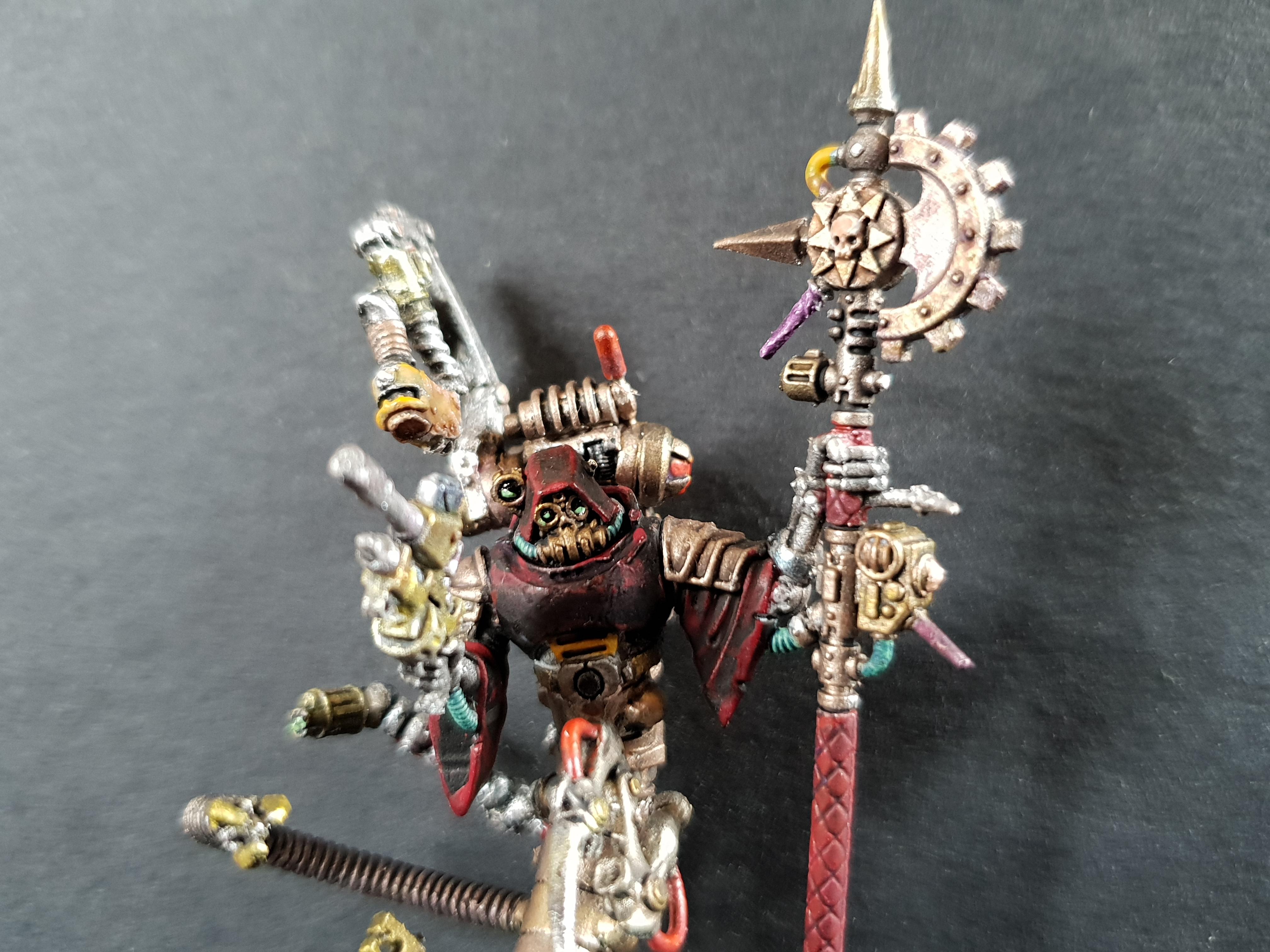 Archmagos, Chaos, Conversion, Dark Mechanicus, Magos, Serpentine, Warhammer 40,000