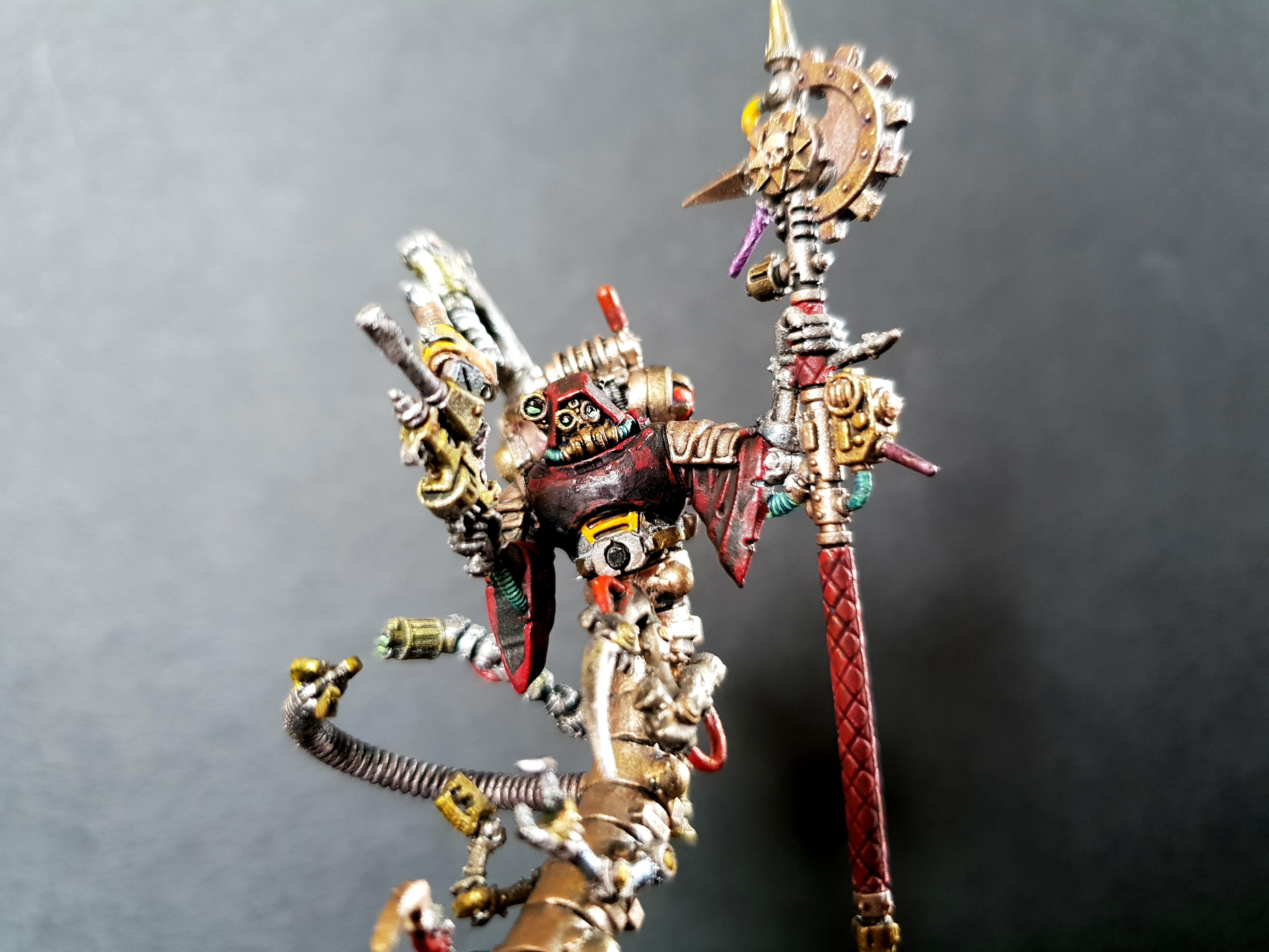Archmagos, Chaos, Conversion, Dark Mechanicus, Magos, Serpentine, Warhammer 40,000