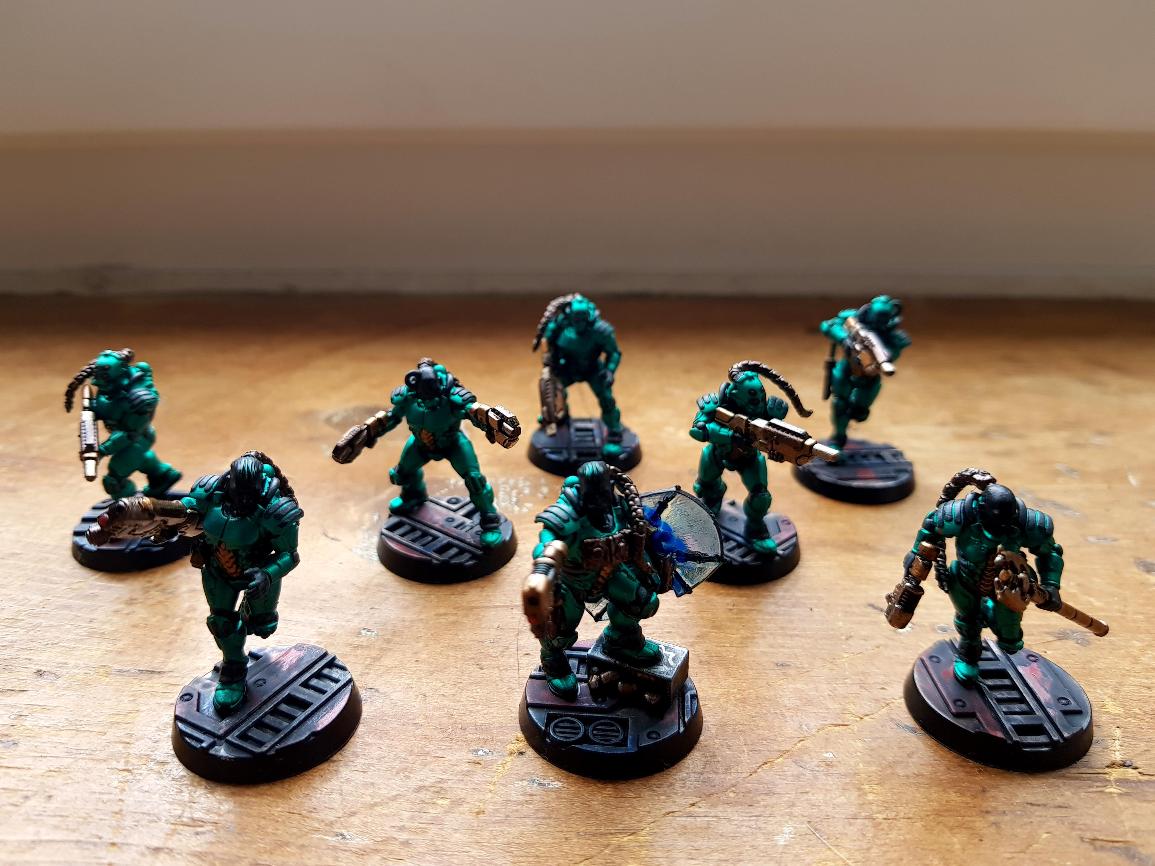Necromunda, Van Saar, Van Saars, Work In Progress
