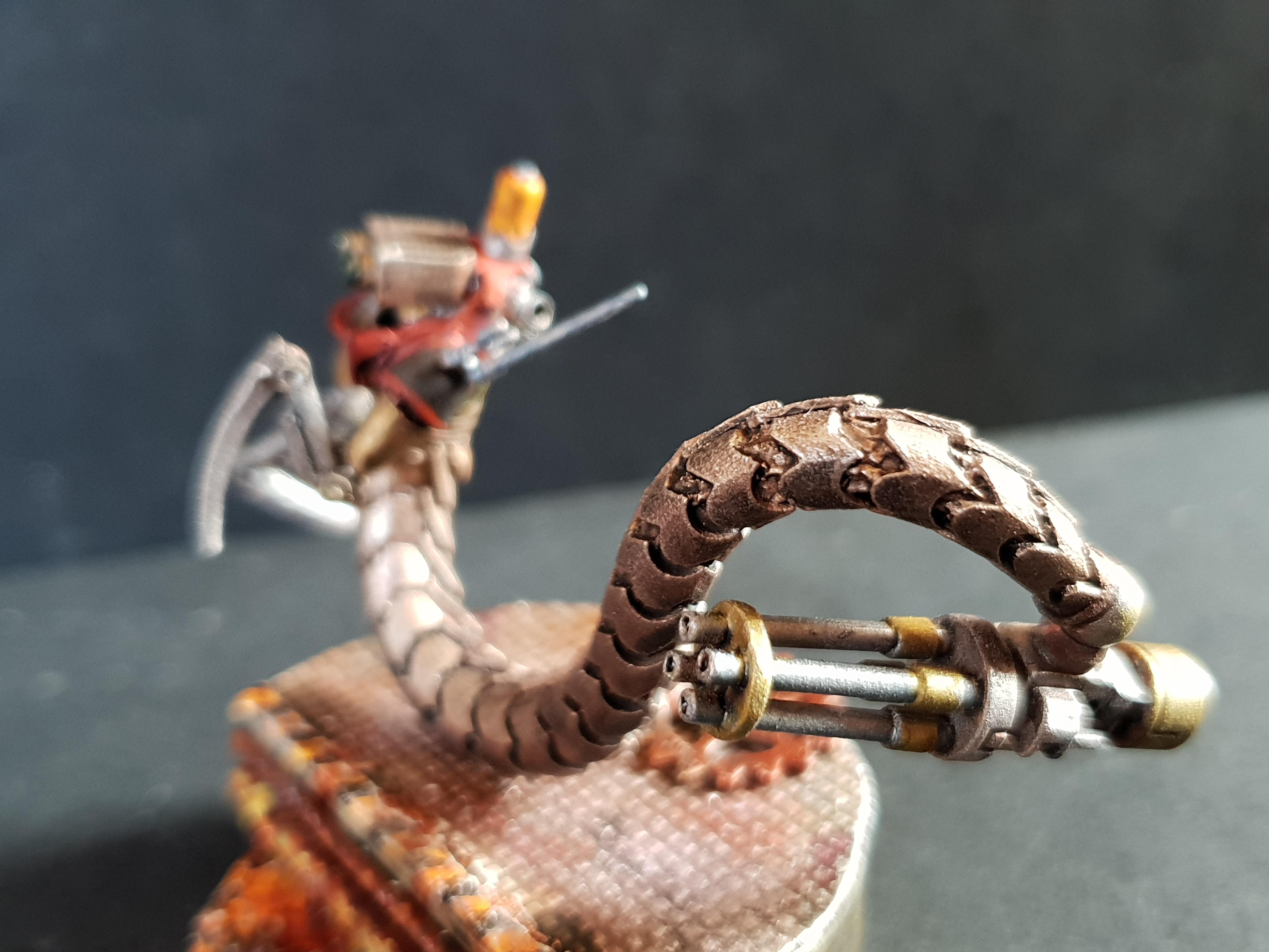 Chaos, Conversion, Dark Mechanicus, Mechanicus, Serpentine, Servitors, Warhammer 40,000