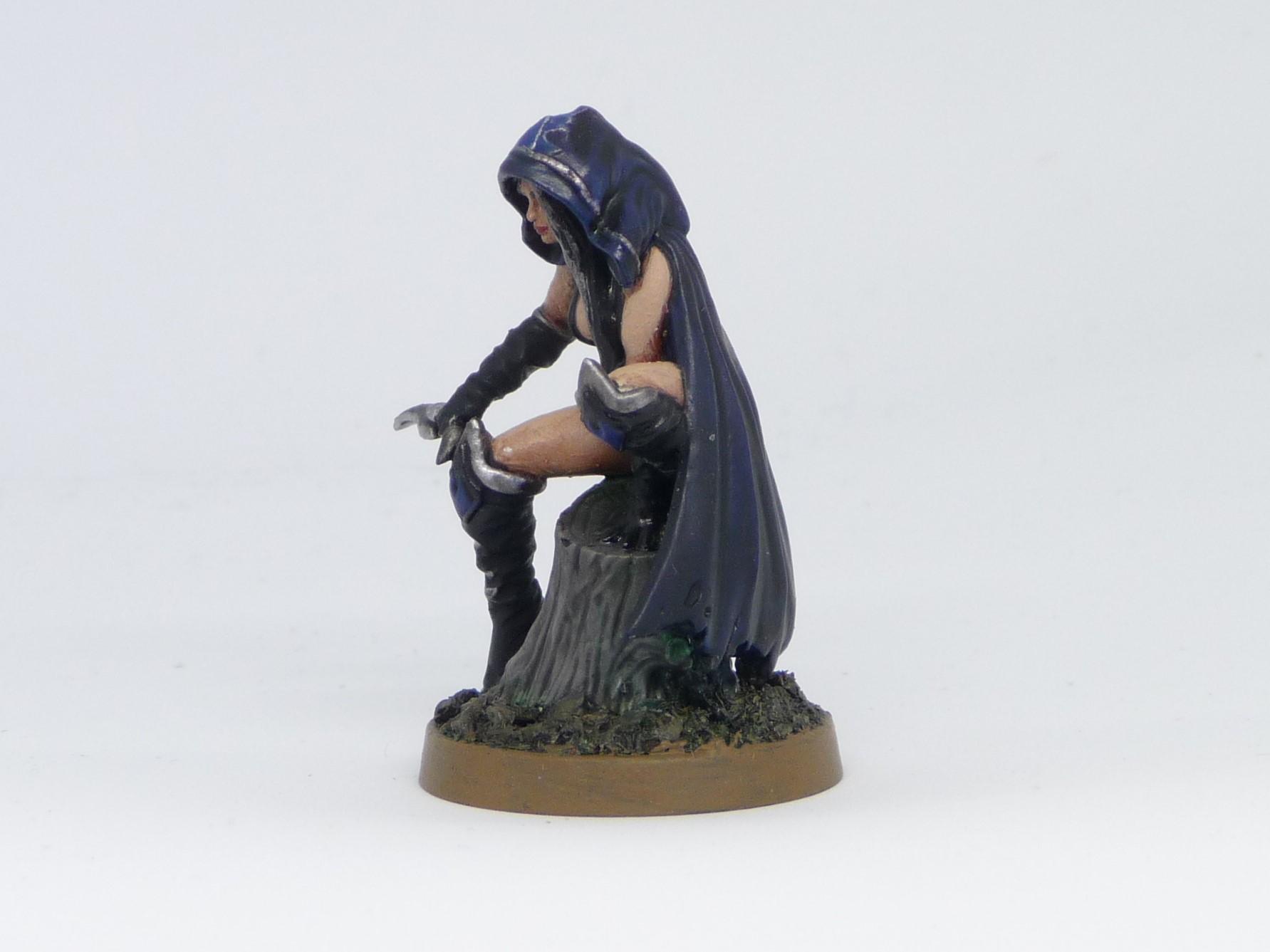 Assassin, Blood Bowl, Dark Elves, Greebo, Hokran Hearteater, Valentina