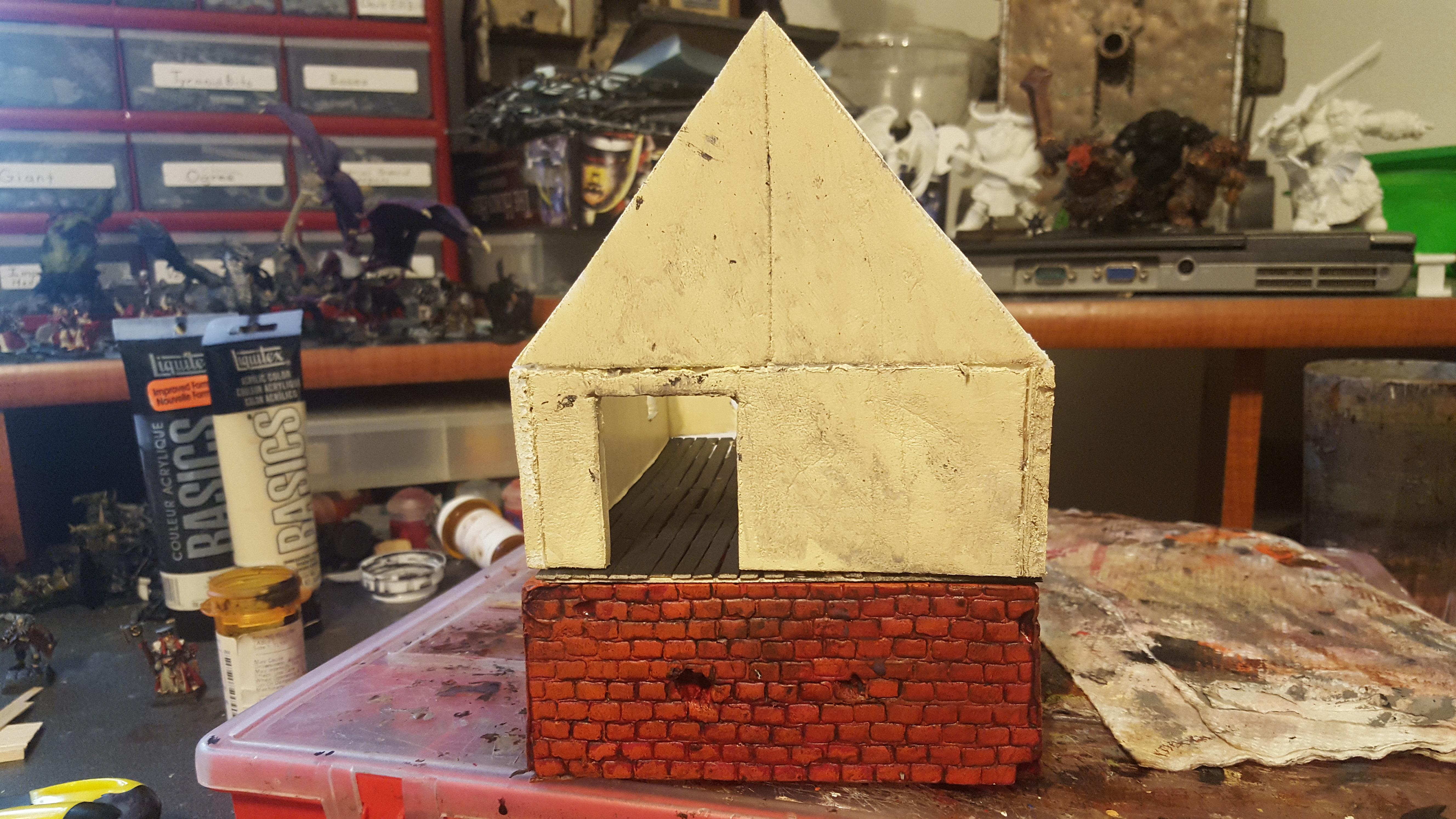 Mordheim, Ruins, Scratch Build, Terrain