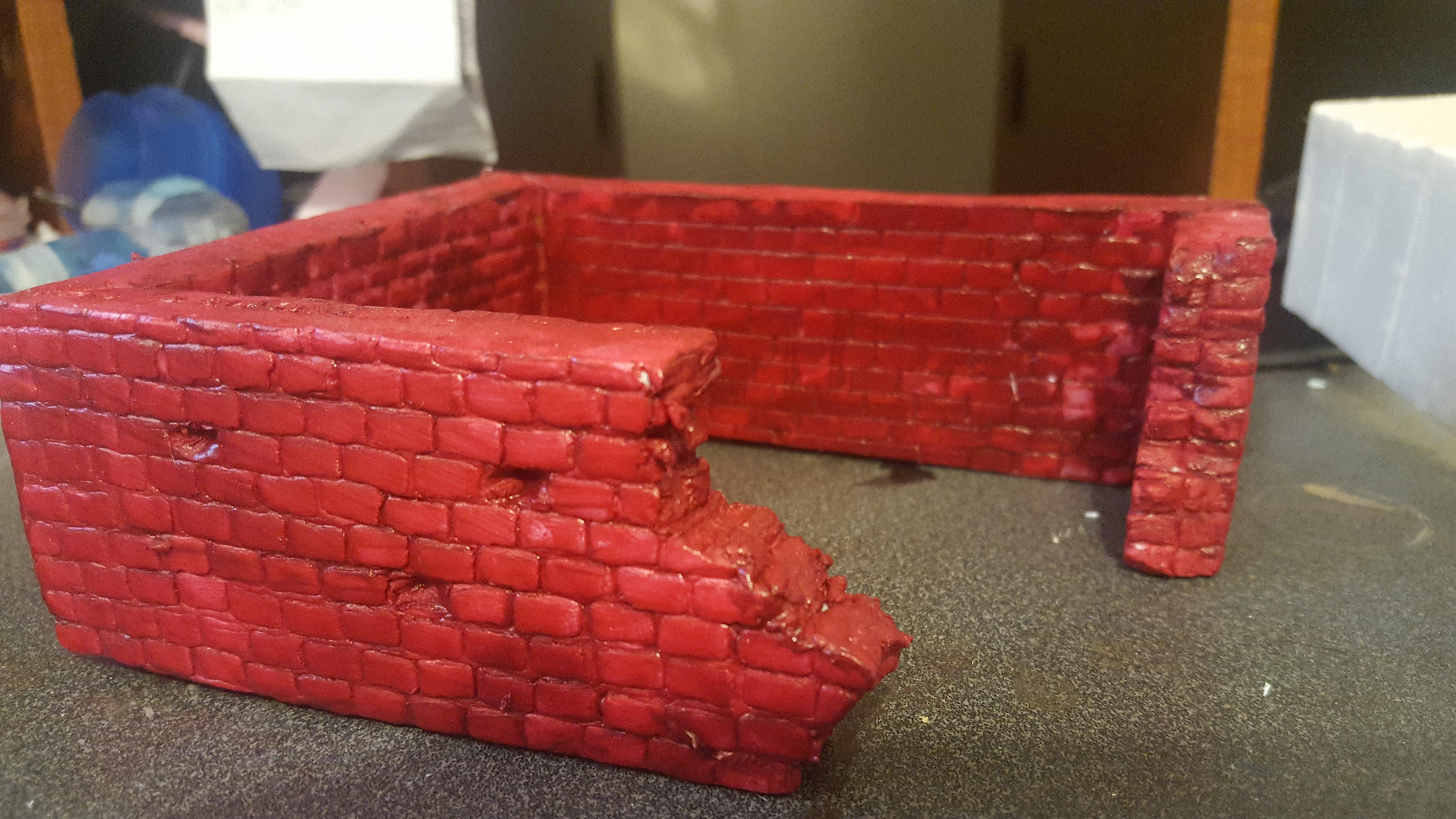 Mordheim, Ruins, Scratch Build, Terrain