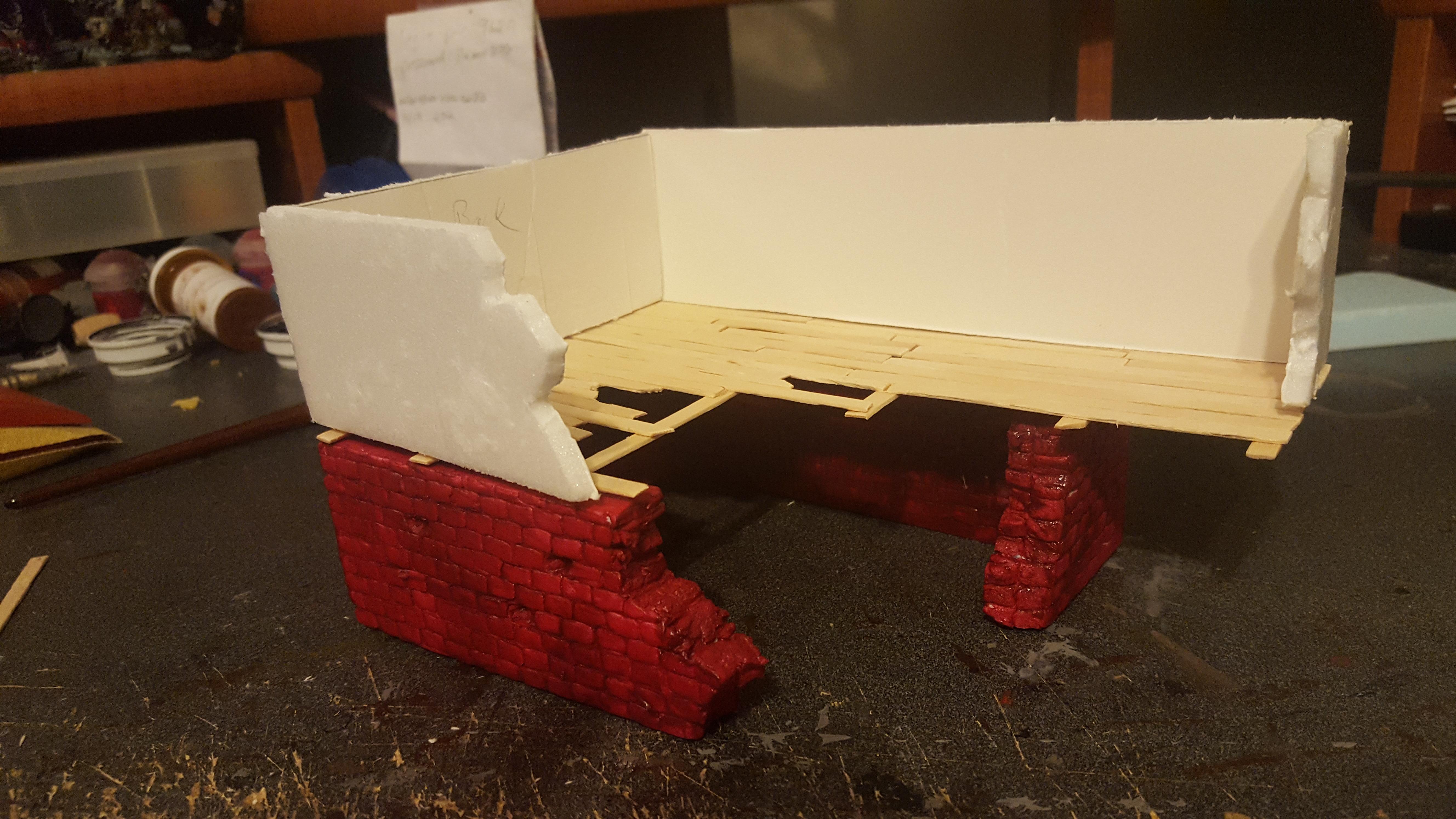 Mordheim, Ruins, Scratch Build, Terrain