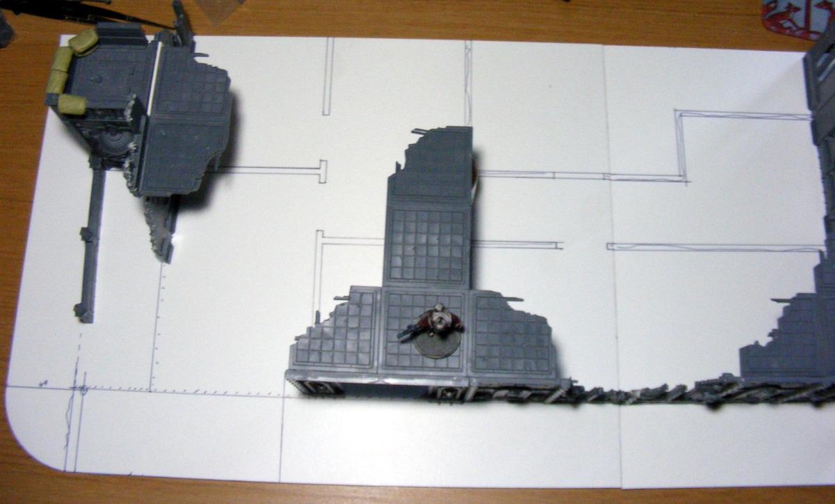 Terrain, building lay out