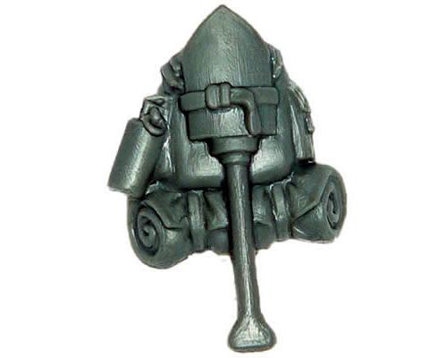 Plastic Cadian weapon team backpack