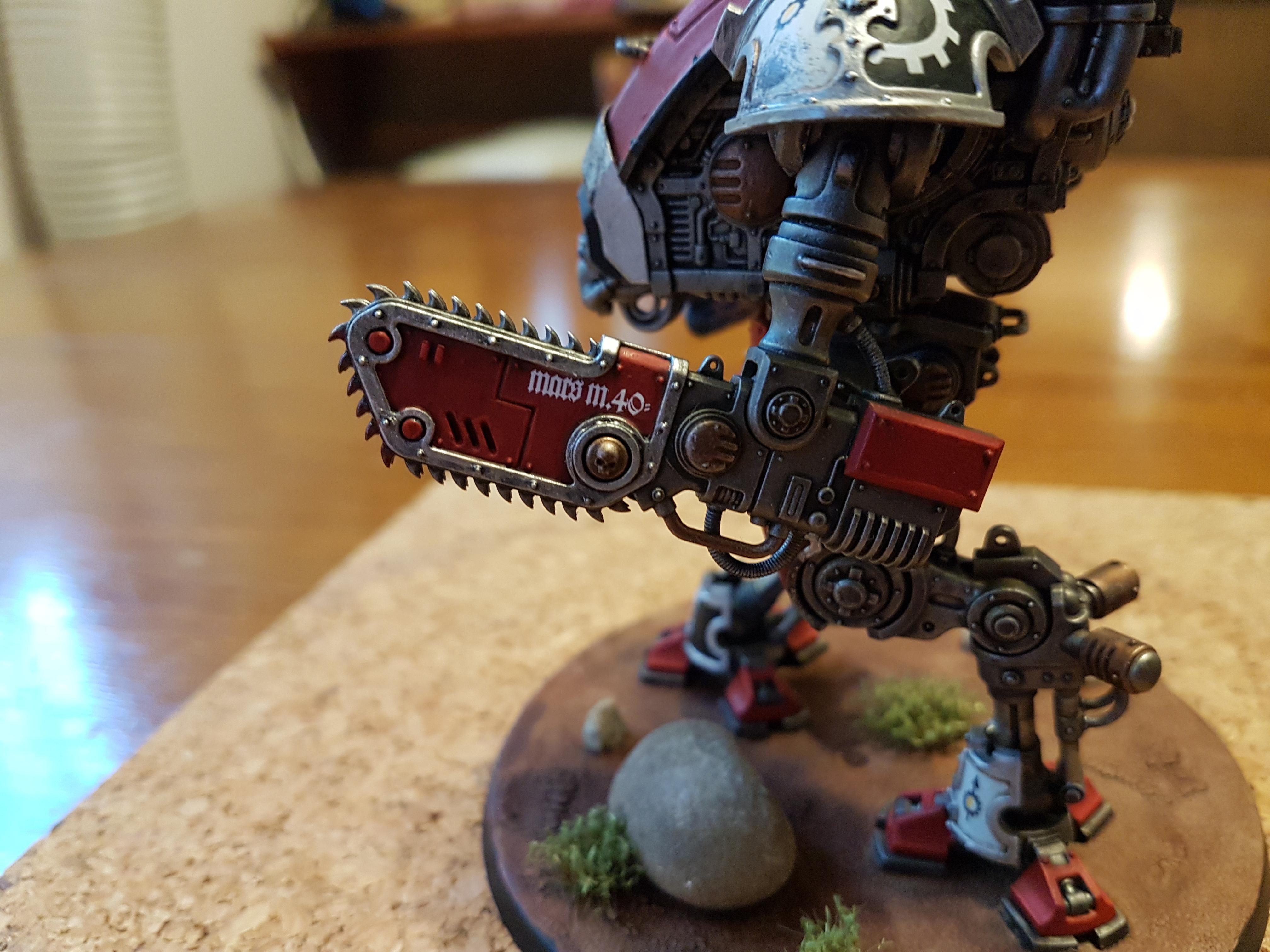 Armiger, Armiger Warglaives, Black, House Taranis, Imperial, Imperial Knights, Knights, Reaper Chain-cleaver, Red, Taranis, Thermal Spear, Warglaives, White