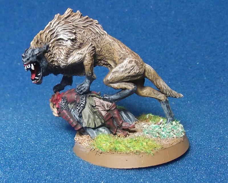 LOTR Lord of the Rings Wild Warg Chieftain 