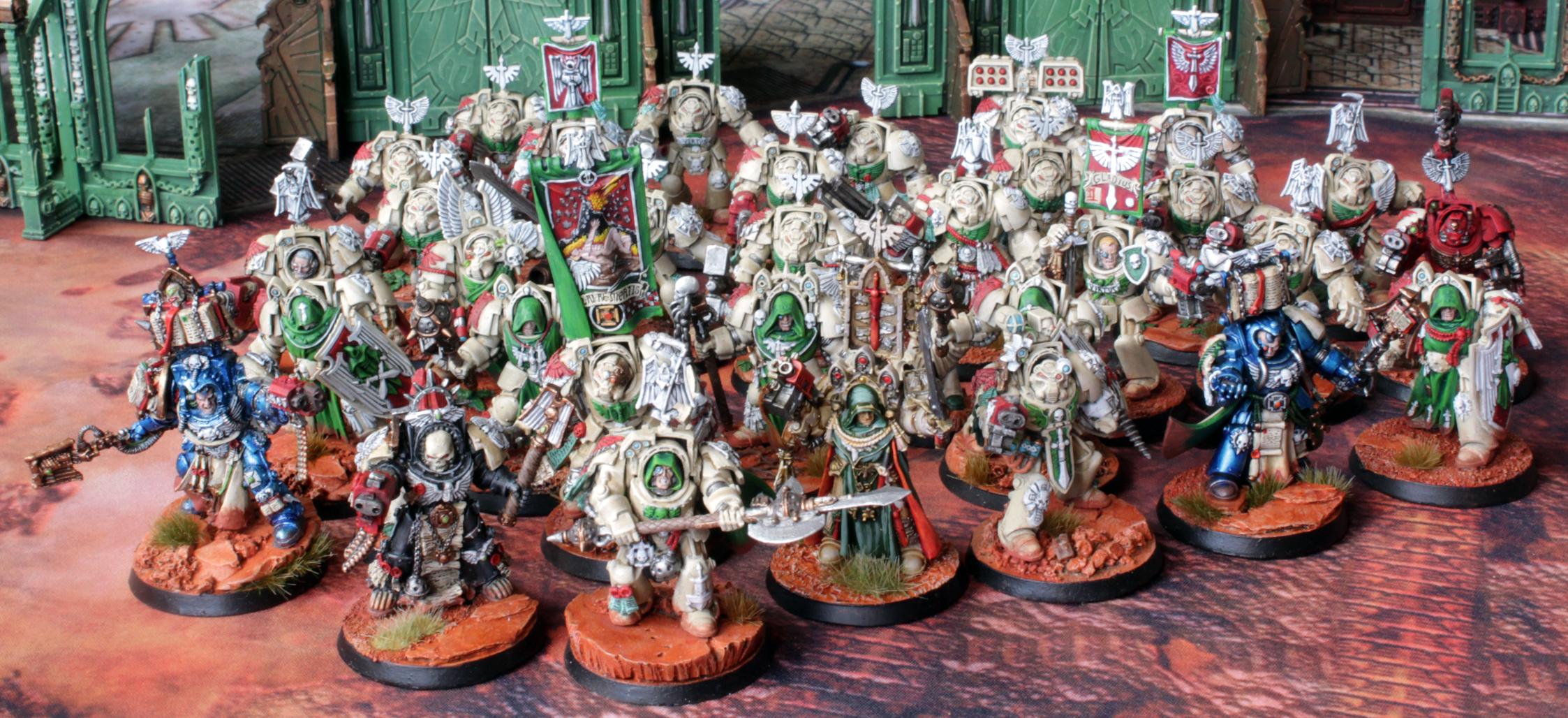 Ancient, Apothicary, Archivist, Belial, Champion, Chaplain, Dark Angels, Deathwing, First Company, Imperium, Inner Circle, Space Marines, Techmarine, Terminator Armor