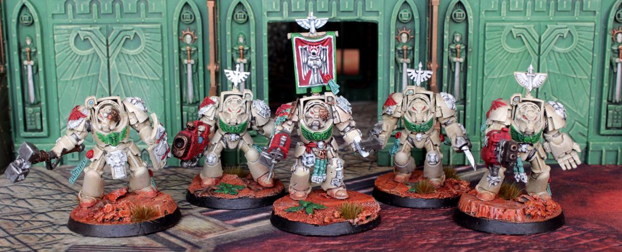 Dark Angels, Deathwing, First Company, Imperium, Inner Circle, Space Marines, Terminator Armor