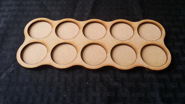 25mm Round X 10 Rank and File Movement Tray