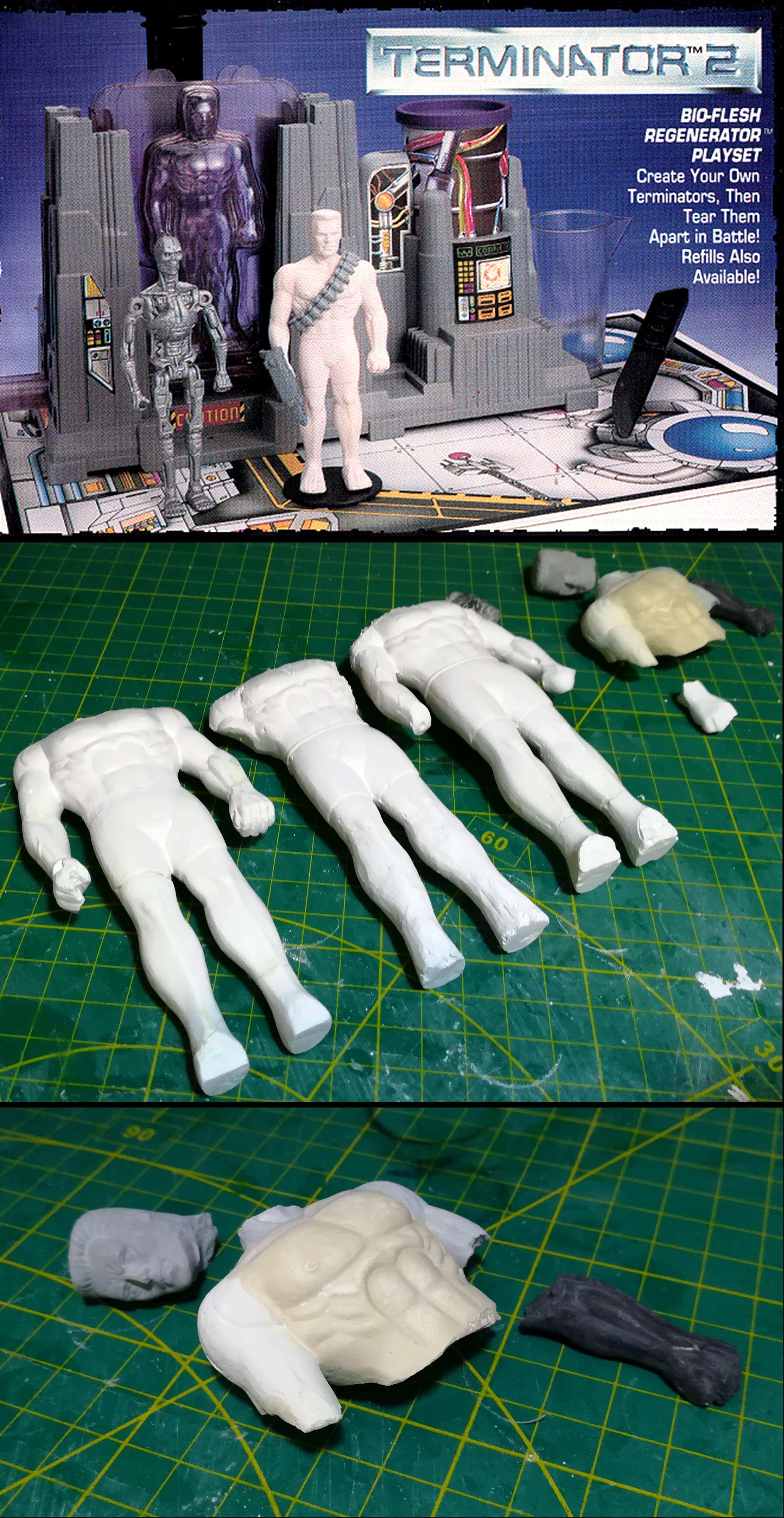 Statues; or a use for an old toy