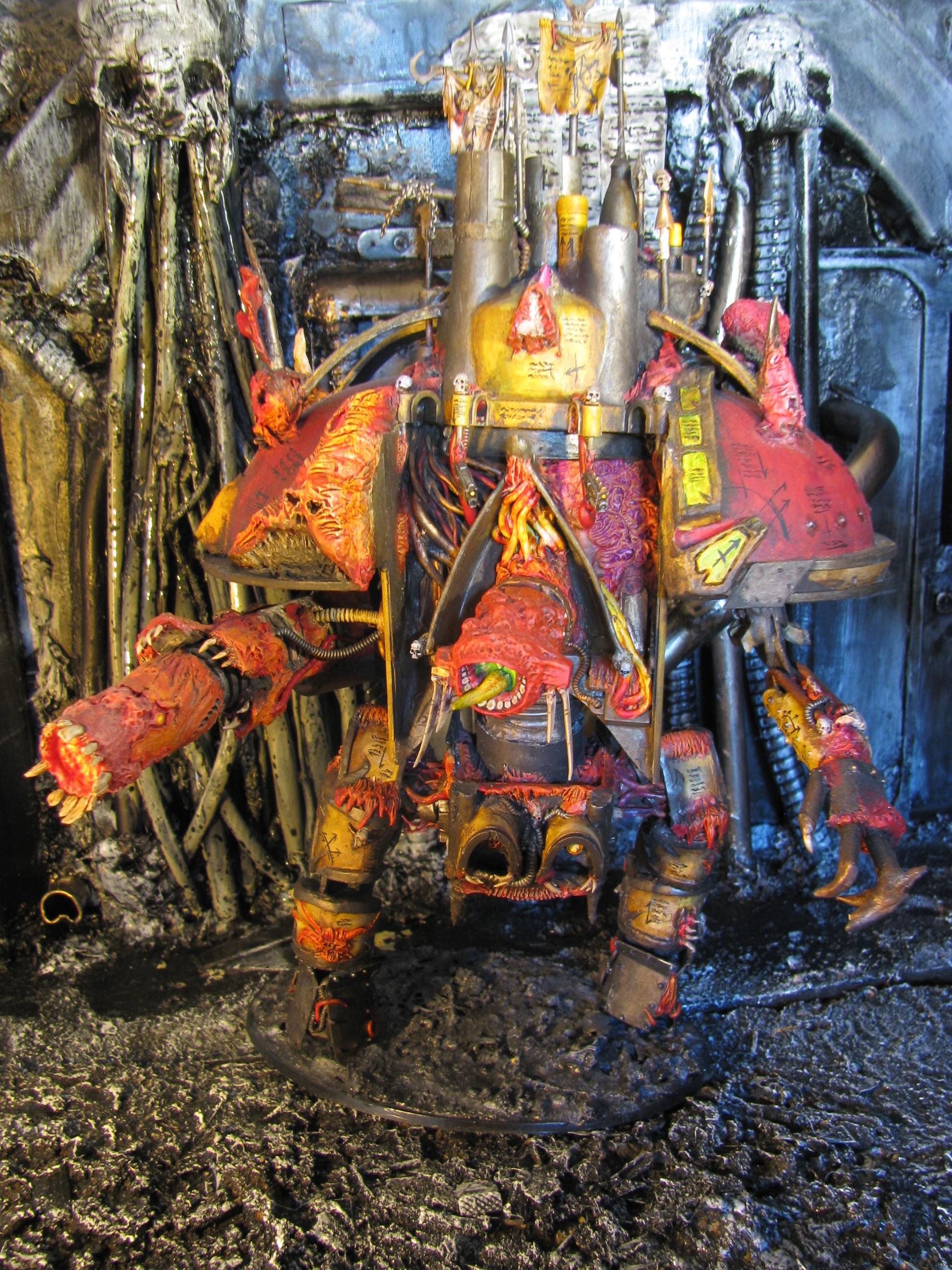 Terrain, Dark mechanicus Backdrop