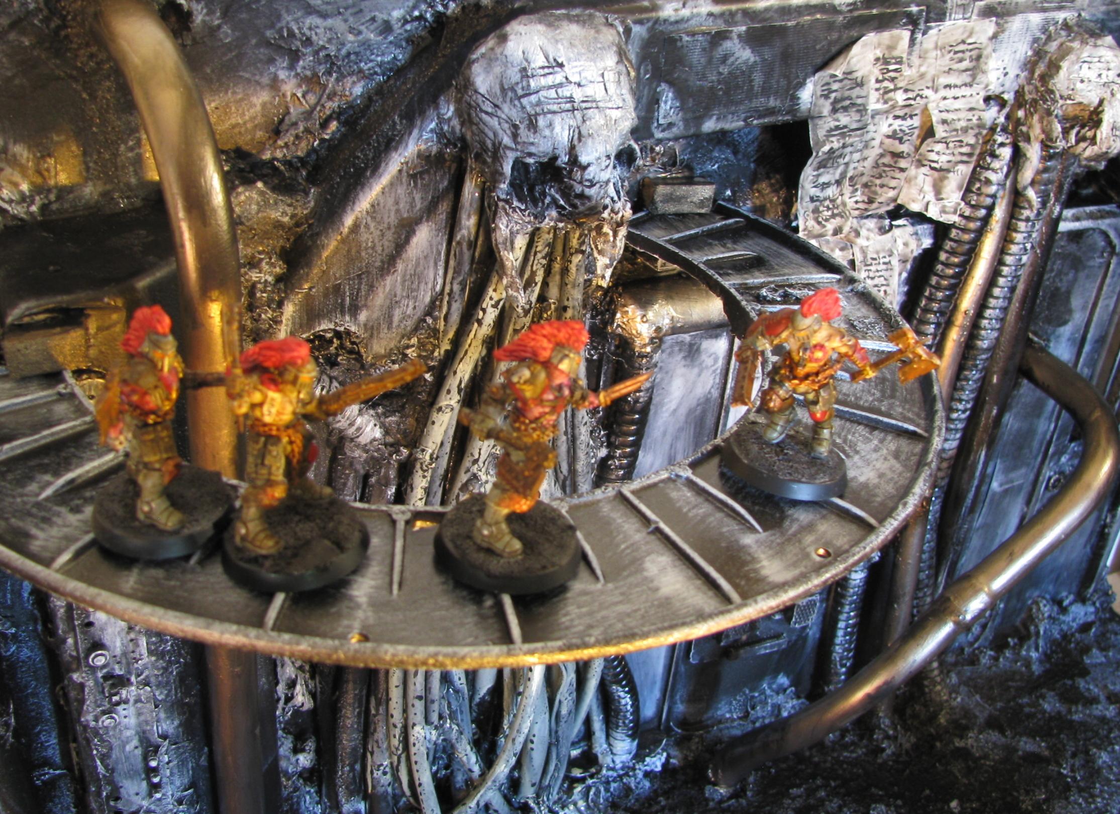 Terrain, Dark mechanicus Backdrop