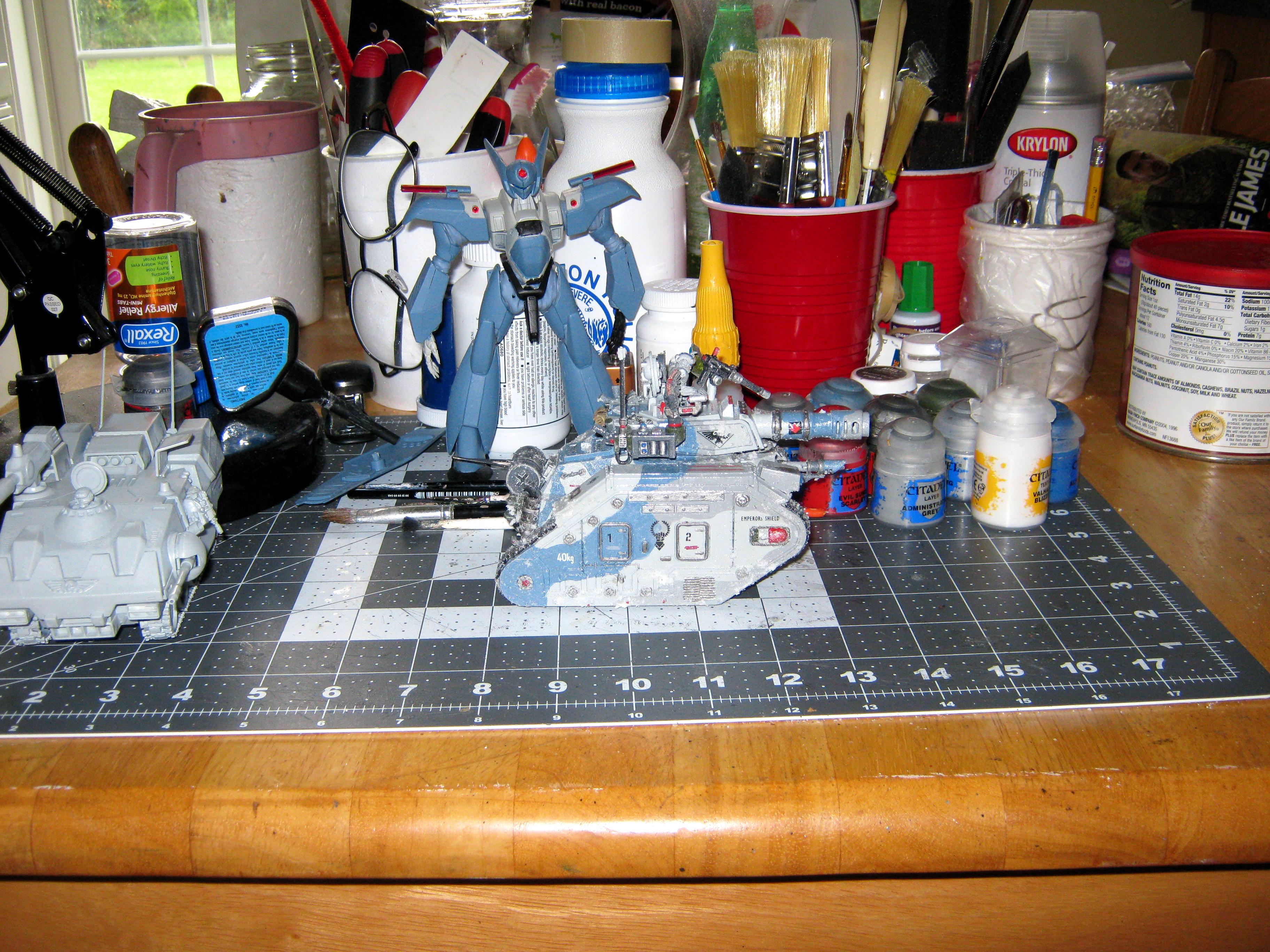 Astra Militarum, Battle Tank, Imperial, Imperial Guard, Leman Russ, Tank, Tech Command