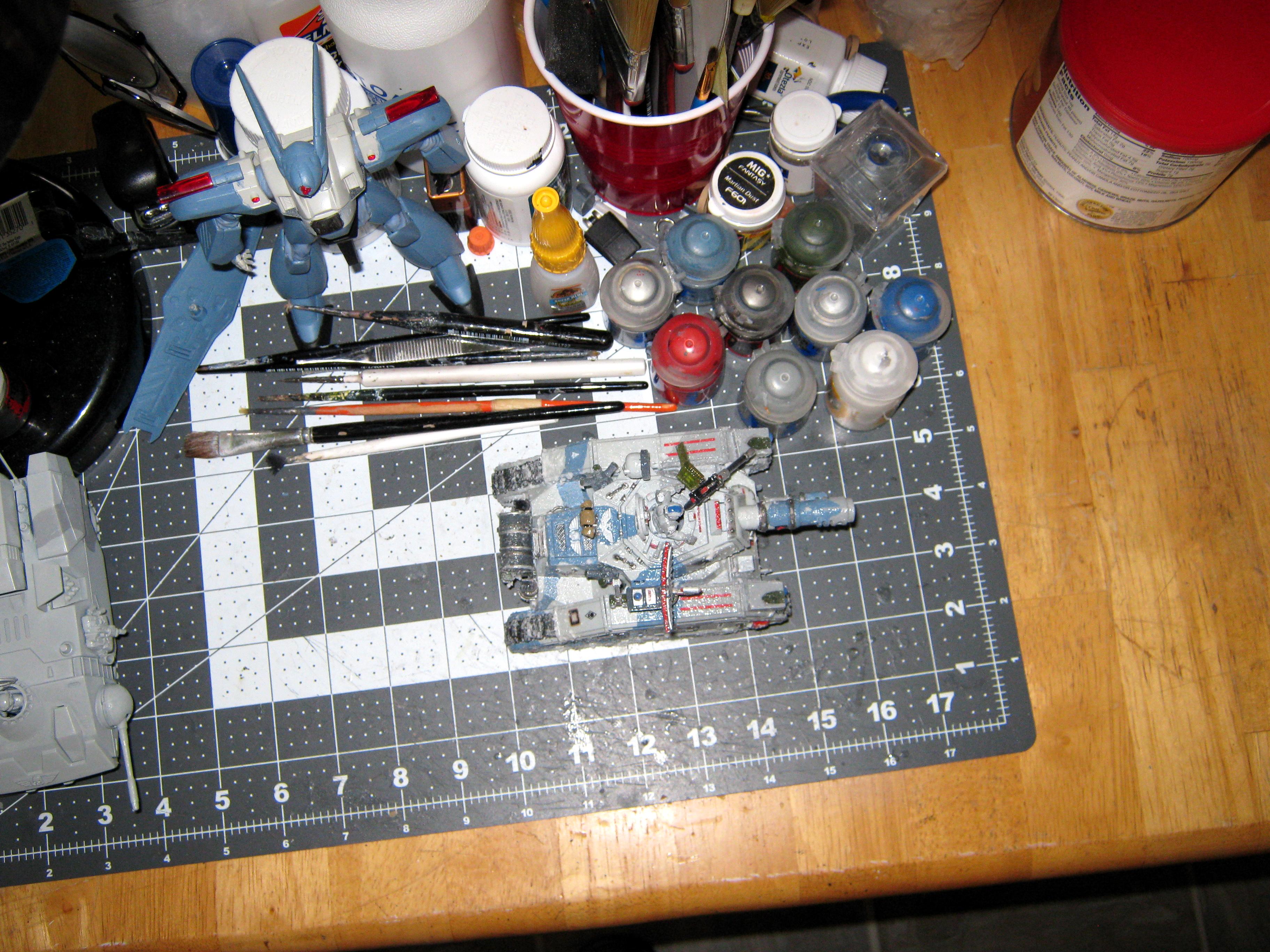 Astra Militarum, Battle Tank, Imperial, Imperial Guard, Leman Russ, Tank, Tech Command