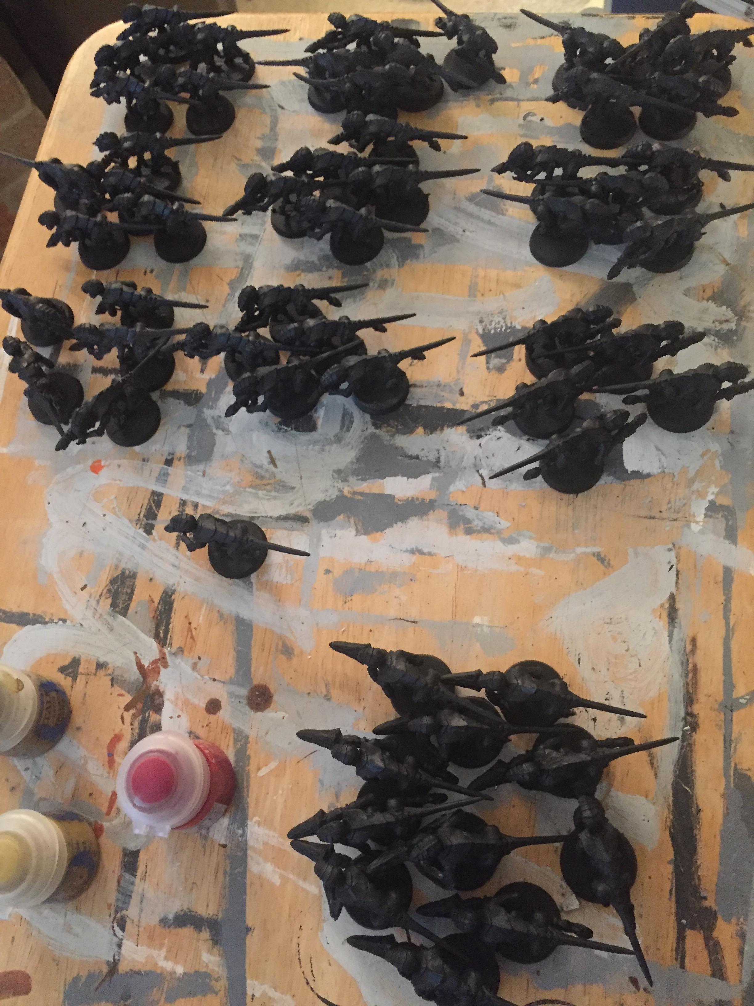 Infantry, Termagants, Tyranids, Warhammer 40,000, Work In Progress