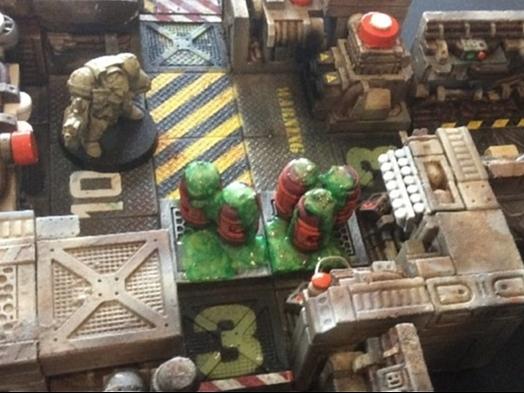 Just finished some toxic barrels