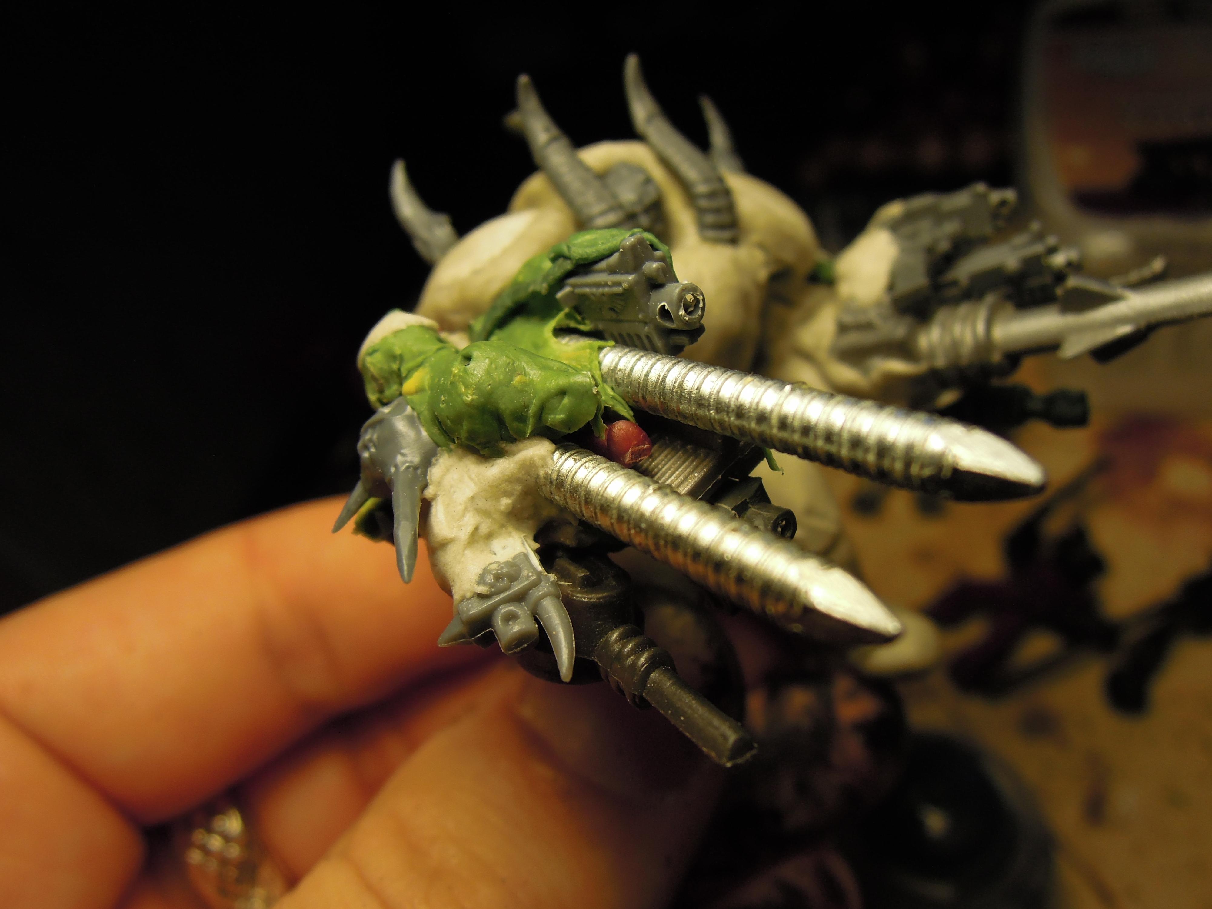 Chaos, Chaos Space Marines, Chaos Undivided, Conversion, Drill, Heavy Support, Heresy, Heretic Astartes, Infantry, Obliterators, Rocket Launcher, Scratch Build, Technolog, Traitor Legions, Warhammer 40,000, Word Bearers, Work In Progress