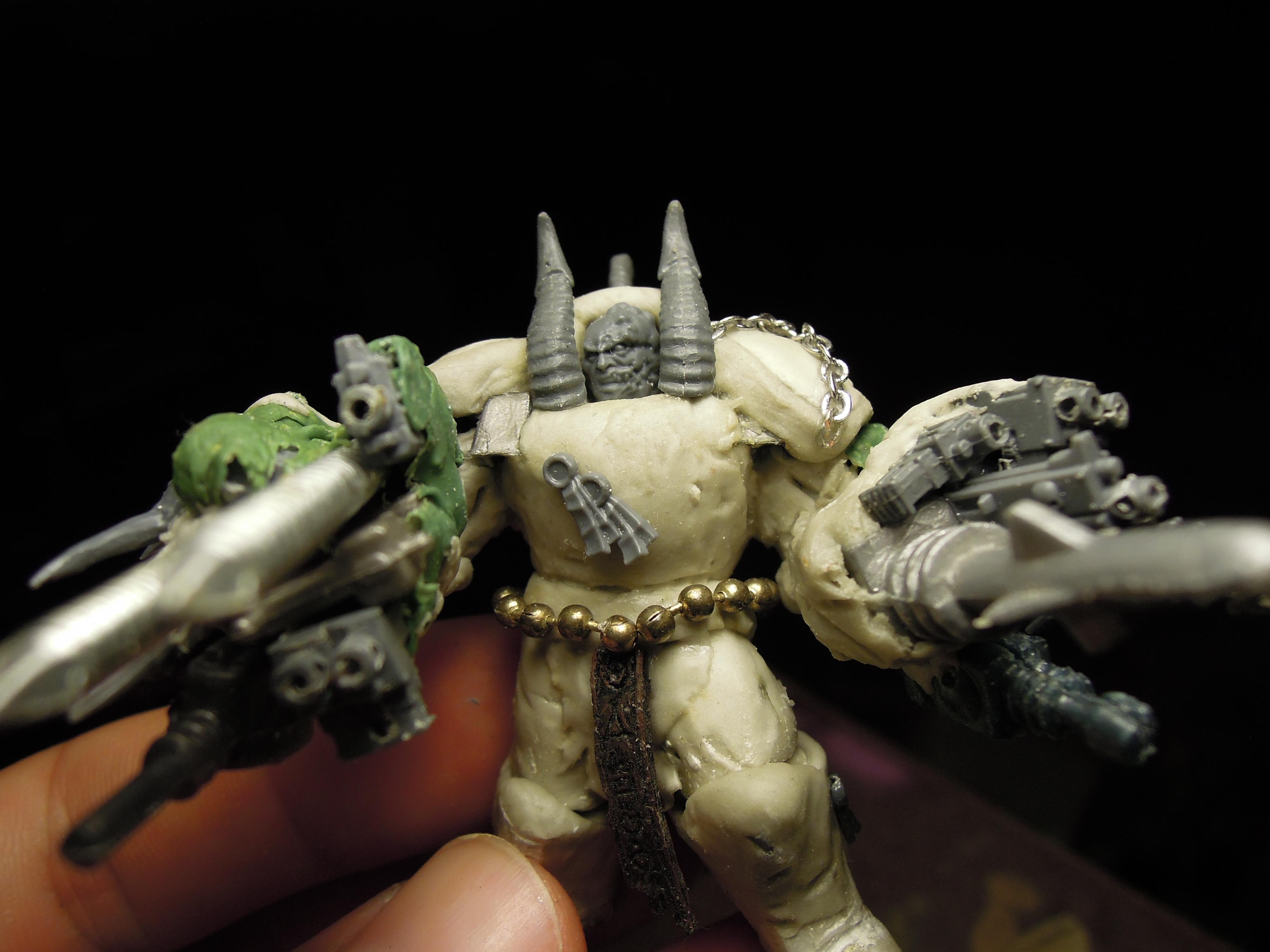 Chaos, Chaos Space Marines, Chaos Undivided, Conversion, Drill, Greenstuff, Heavy Support, Heresy, Heretic Astartes, Infantry, Kitbash, Obliterators, Rocket Launcher, Scratch Build, Technolog, Traitor Legions, Warhammer 40,000, Word Bearers, Work In Progress