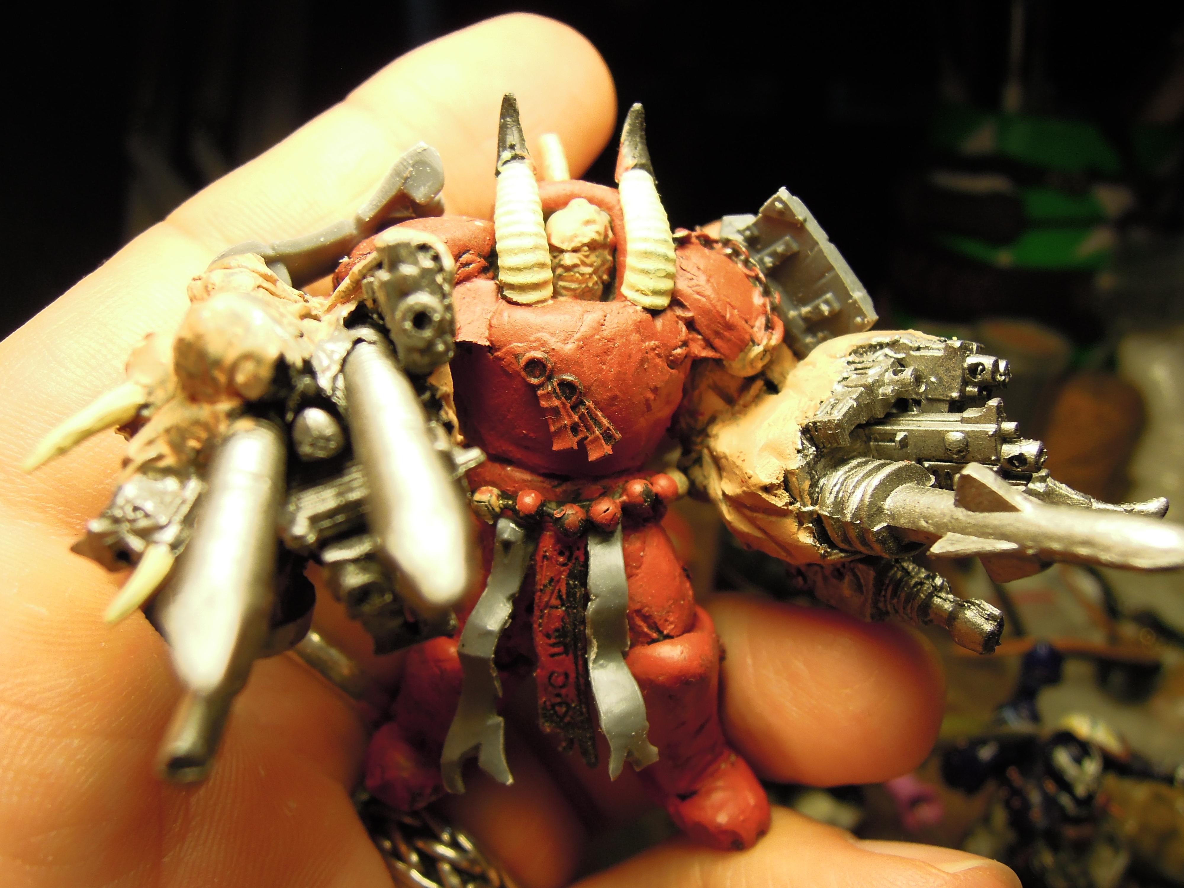 Chaos, Chaos Space Marines, Chaos Undivided, Conversion, Drill, Heavy Support, Heresy, Heretic Astartes, Infantry, Obliterators, Rocket Launcher, Scratch Build, Technolog, Traitor Legions, Warhammer 40,000, Word Bearers, Work In Progress