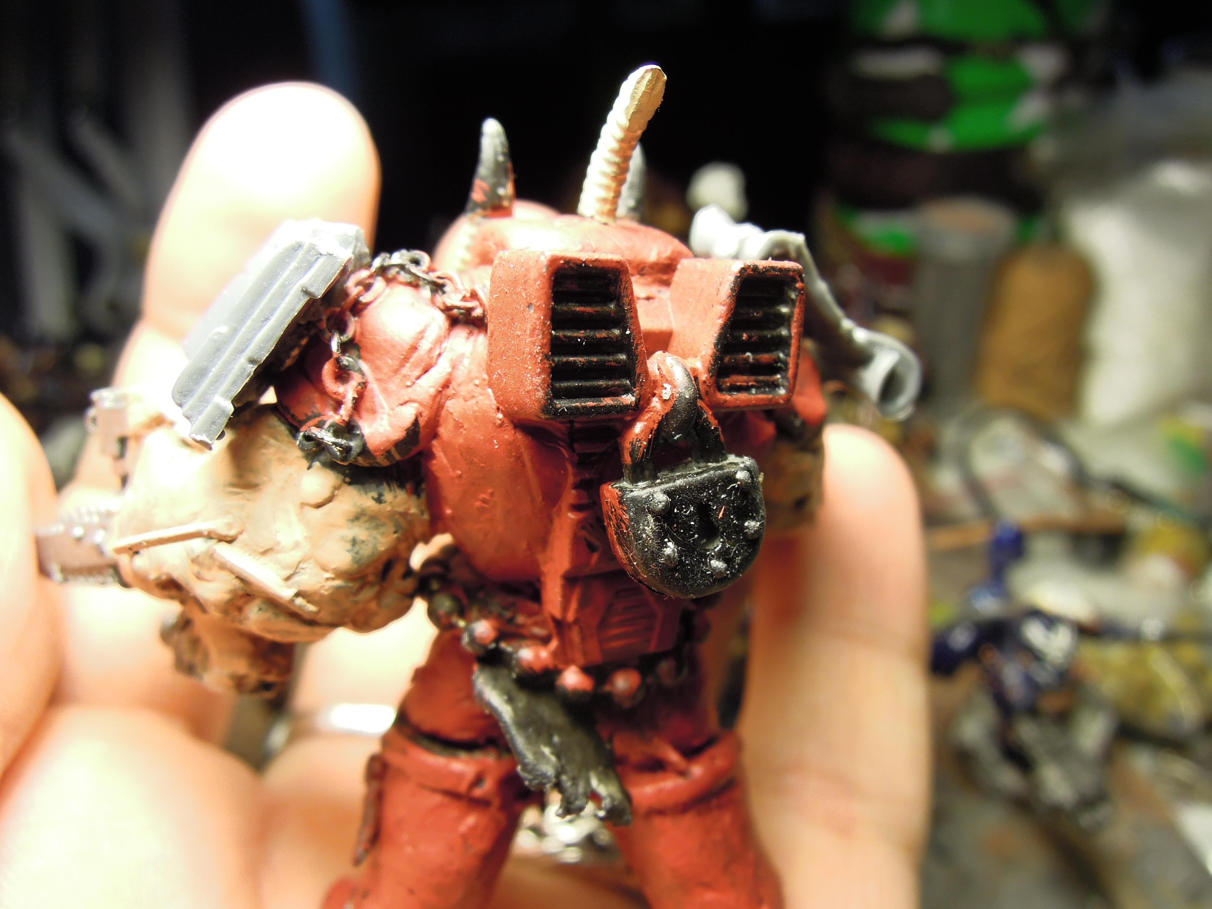 Book Of Lorgar, Chaos, Chaos Space Marines, Chaos Undivided, Conversion, Heavy Support, Heresy, Heretic Astartes, Infantry, Obliterators, Scratch Build, Technolog, Traitor Legions, Warhammer 40,000, Word Bearers, Work In Progress