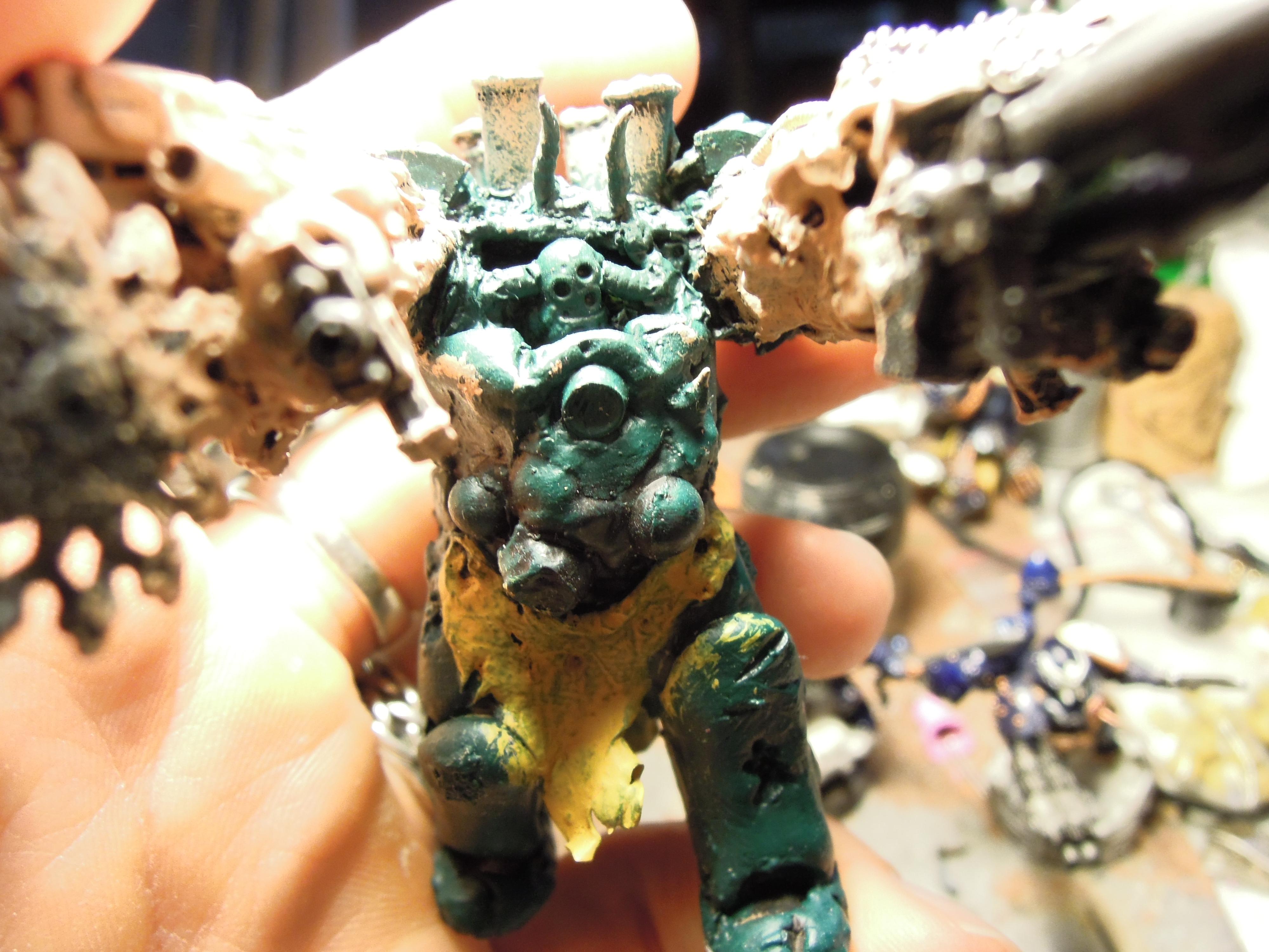 Blight, Chaos, Chaos Space Marines, Conversion, Death Guard, Decay, Destroyer Hive, Disease, Heavy Support, Heresy, Heretic Astartes, Infantry, Nurgle, Obliterators, Pestilence, Plague, Plague Marines, Rot, Scratch Build, Technolog, Traitor Legions, Warhammer 40,000, Work In Progress