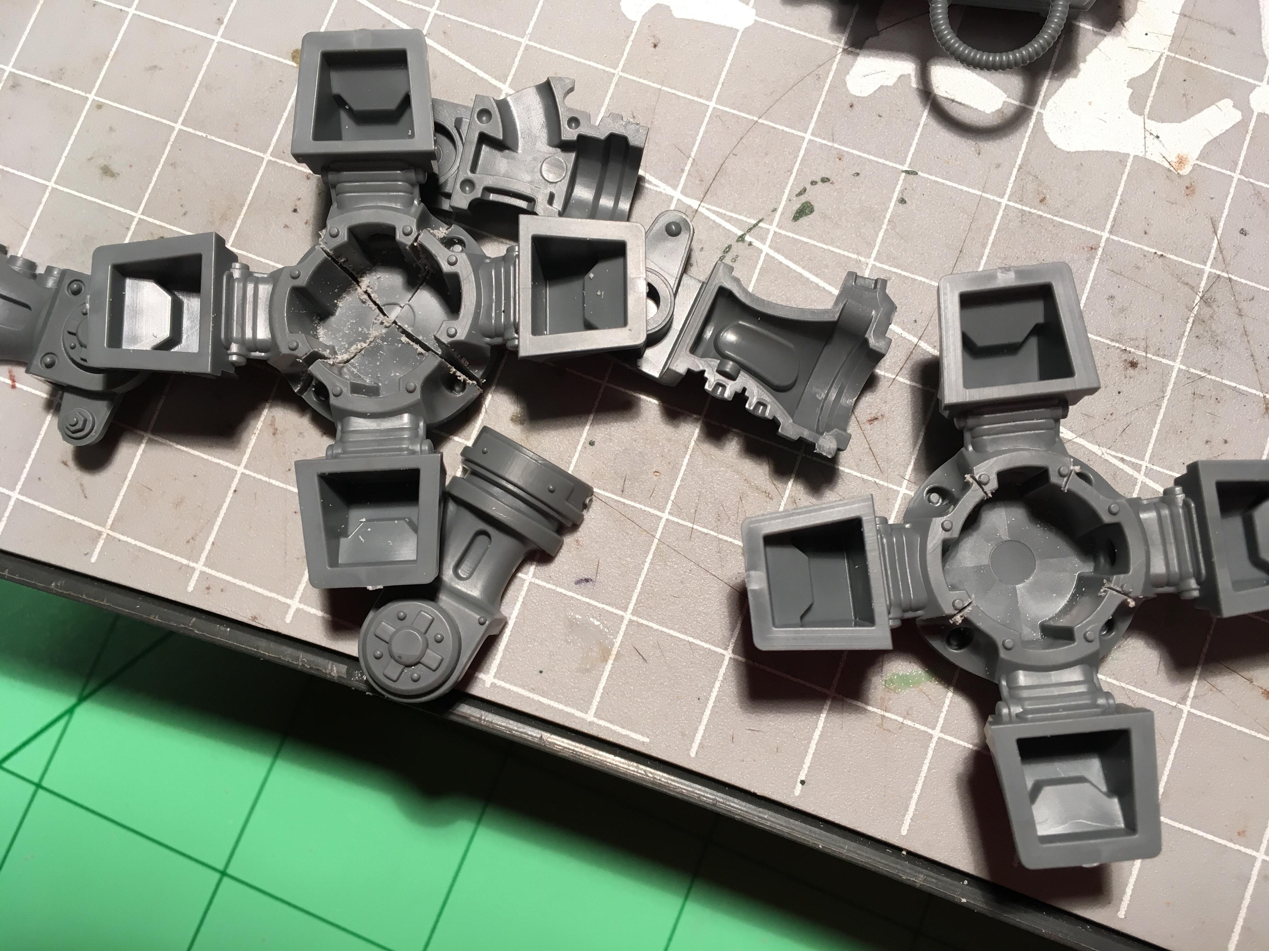 Imperial Knights, Questoris, Warhammer 40,000, Work In Progress
