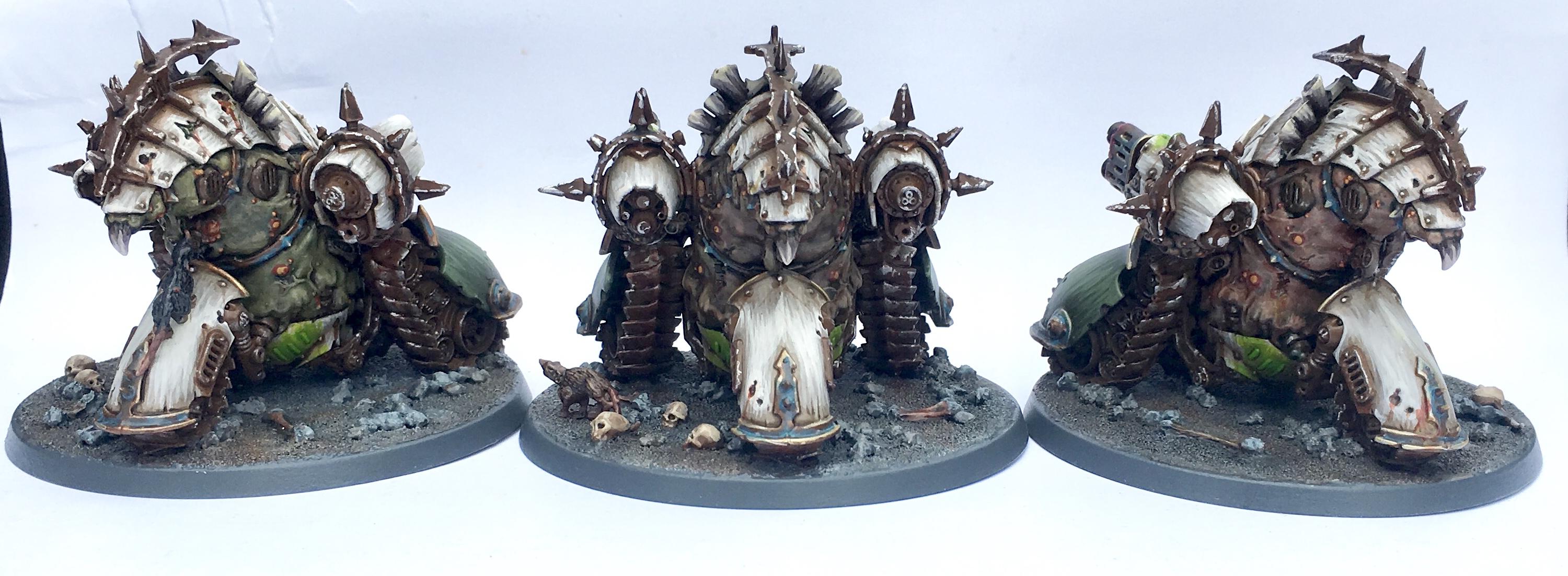 Blight Haulers, Chaos, Chaos Space Marines, Death Guard, Myphitic Blight Haulers, Nurgle