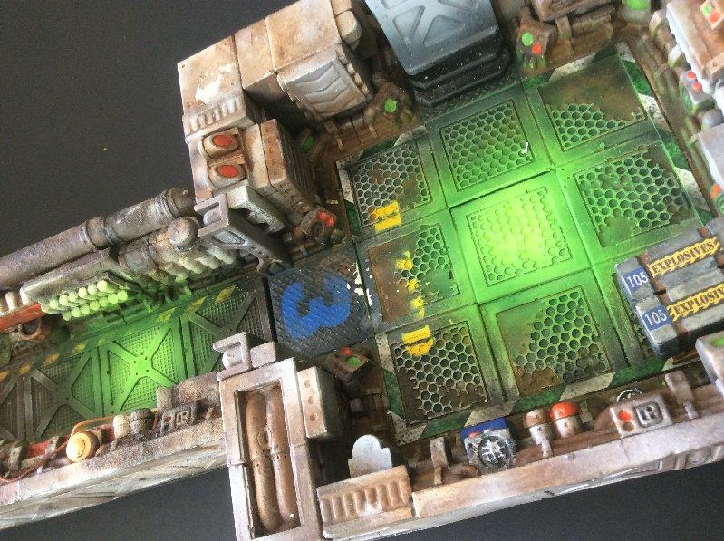 Battle, Board, Hulk, Spac, Terrain