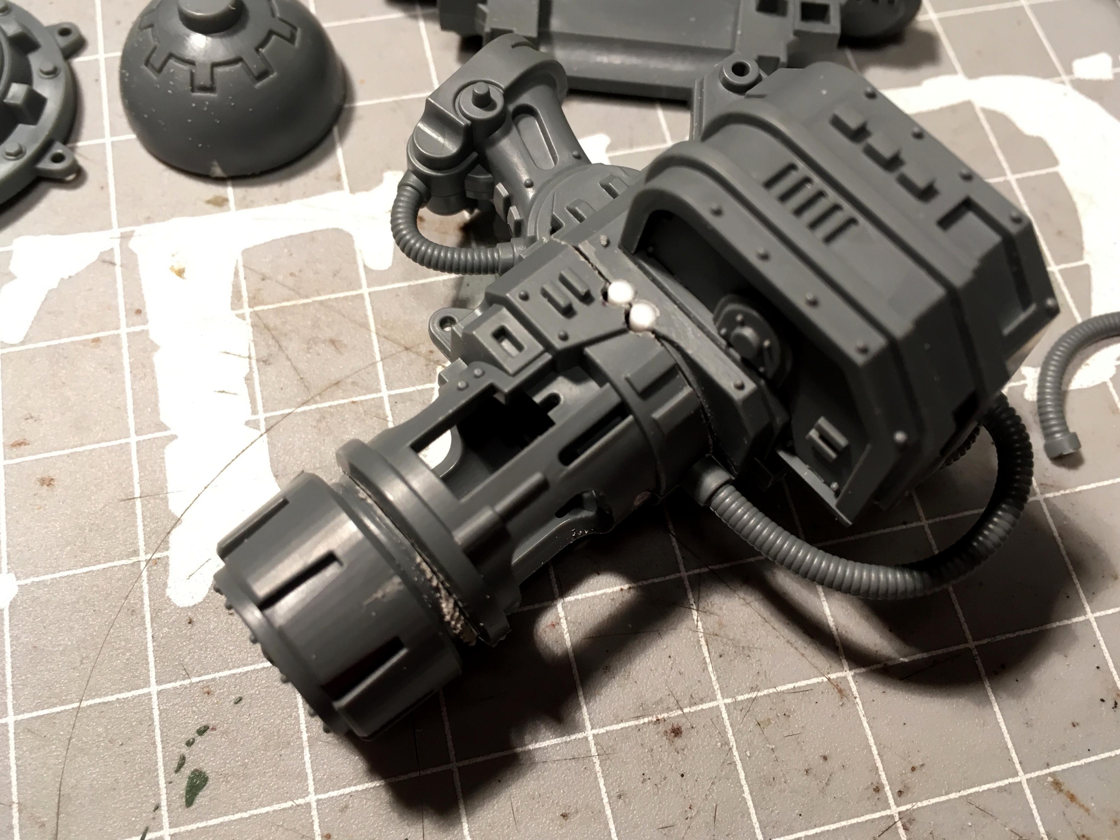 Imperial Knights, Magnetisation, Questoris, Warhammer 40,000, Work In Progress
