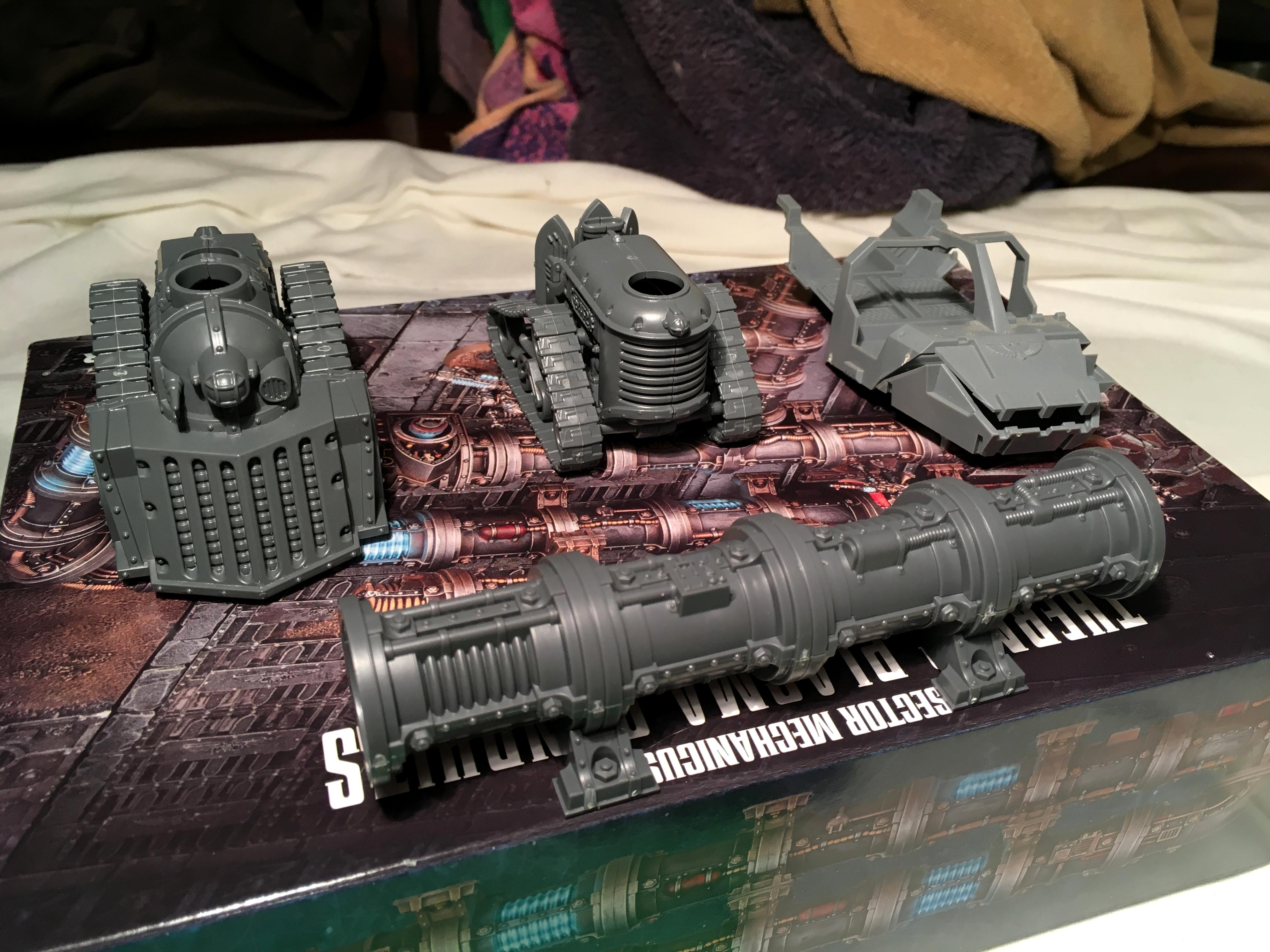 Imperial Knights, Questoris, Warhammer 40,000, Work In Progress