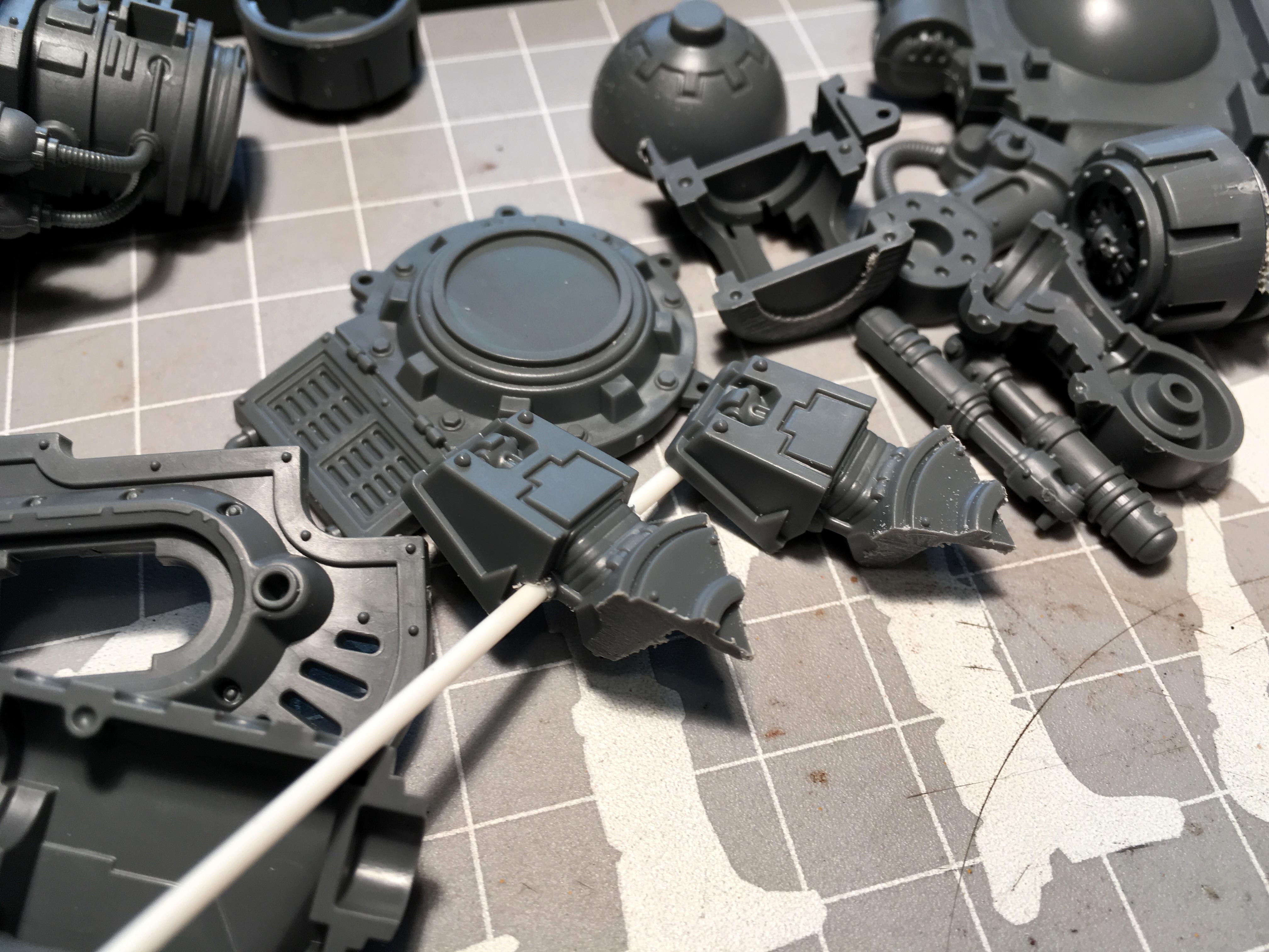 Imperial Knights, Questoris, Warhammer 40,000, Work In Progress