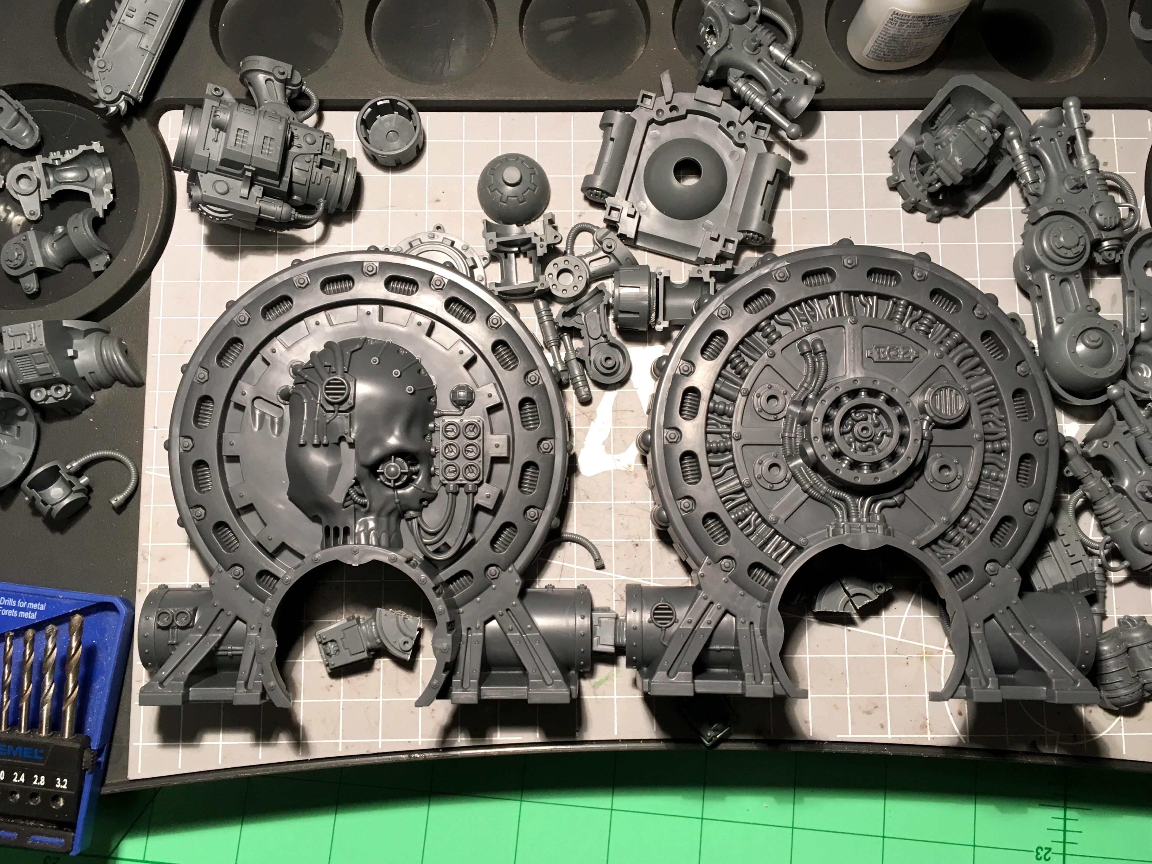 Imperial Knights, Questoris, Warhammer 40,000, Work In Progress
