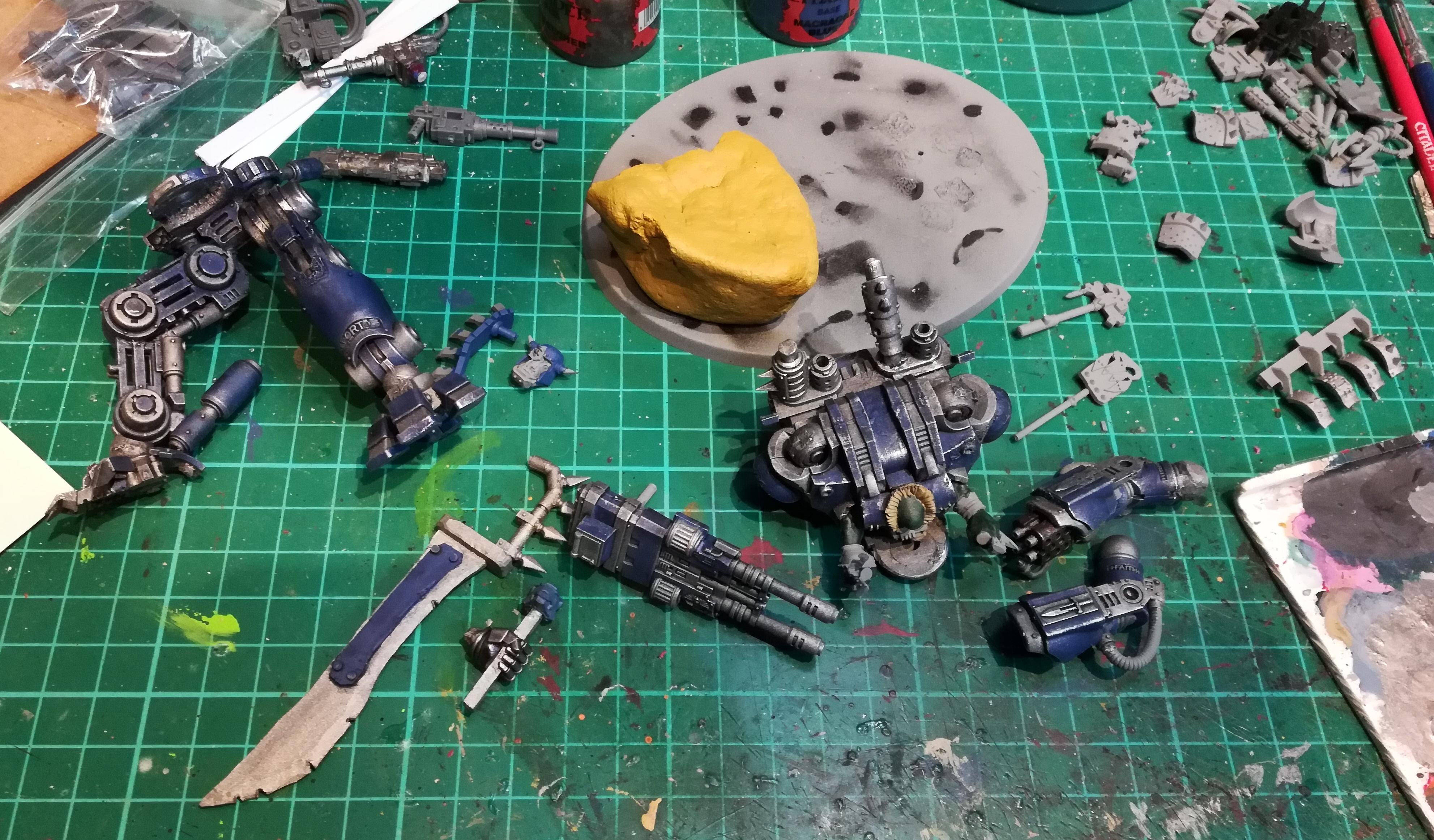 Looted, Nemesis Dreadknight, Ork Dreadknight, Orks