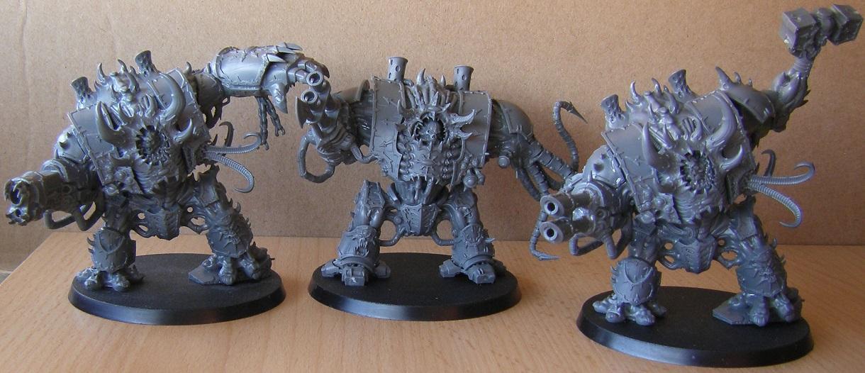 Black Legion Dreadnoughts WIP