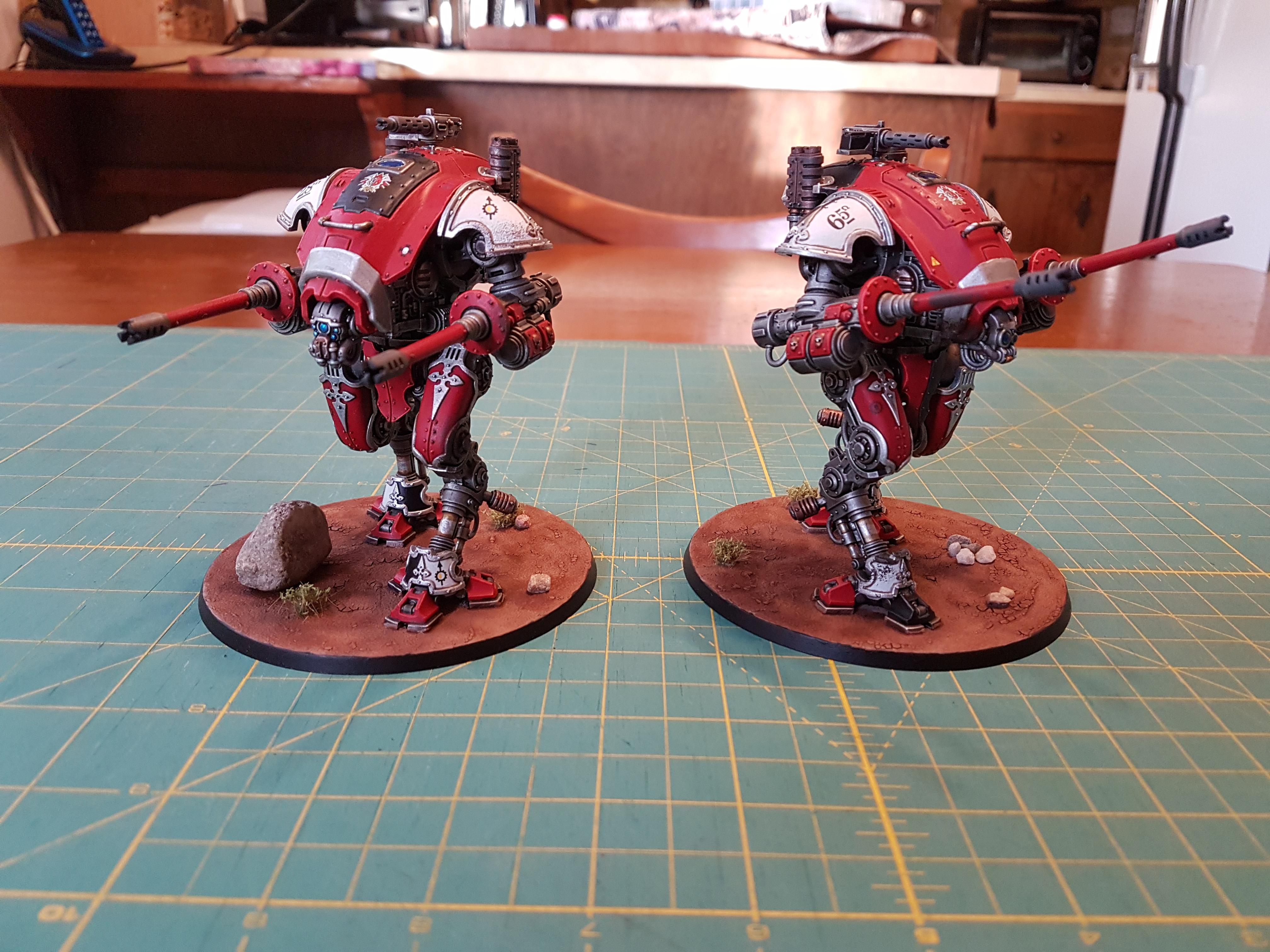 Armiger, Armiger Autocannon, Armiger Helverins, Heavy Stubber, Helverins, House Taranis