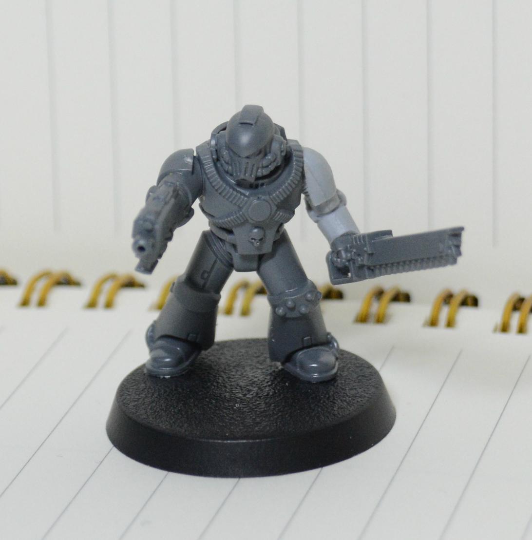 Assault, Black, Black Templars, Blanche, Chainsword, Conversion, Forge World, Imperium, Space Marines, Tactical Squad, Templars, Terminator Armor