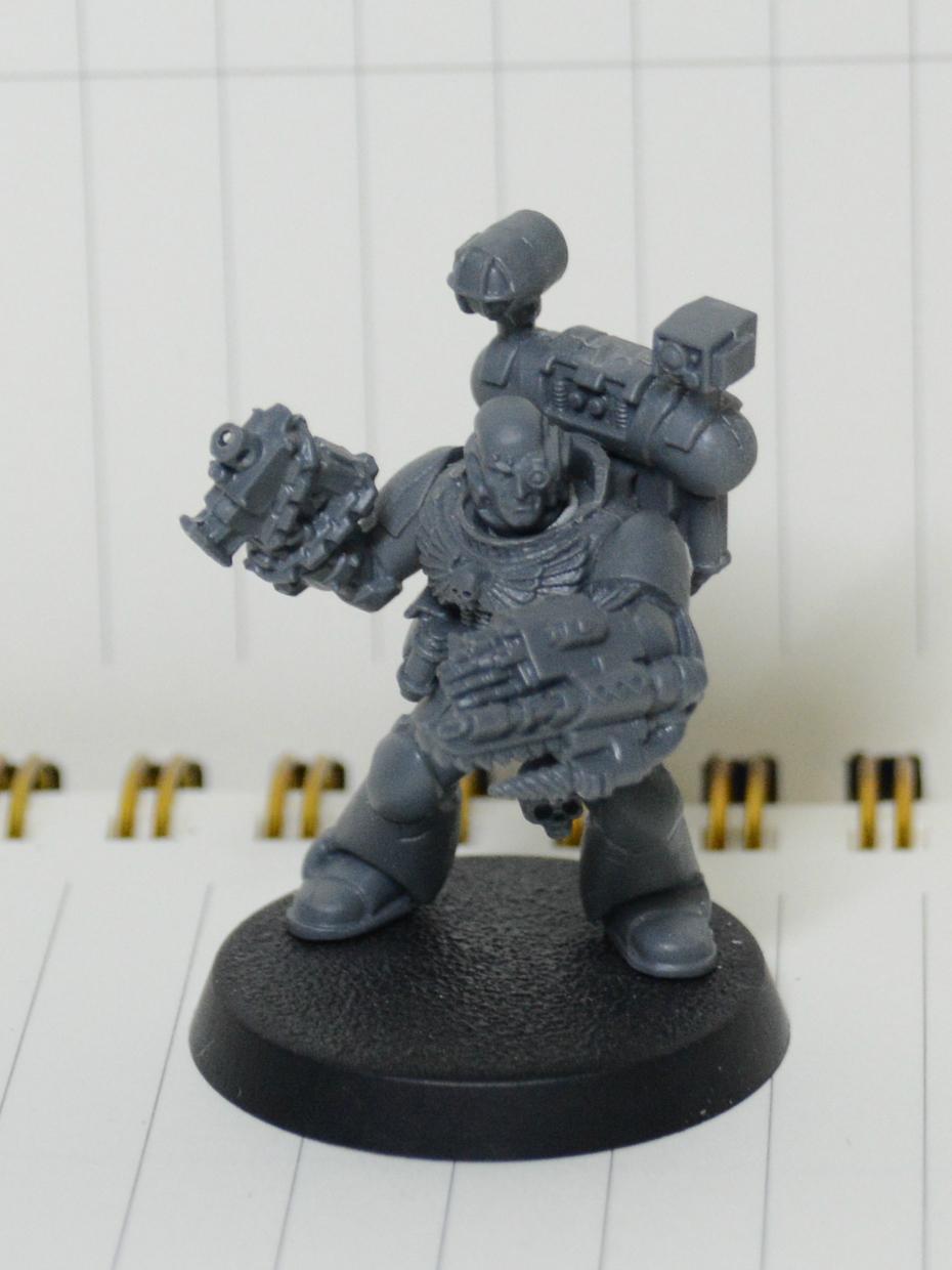 Assault, Black, Black Templars, Blanche, Chainsword, Conversion, Forge World, Imperium, Space Marines, Tactical Squad, Templars, Terminator Armor