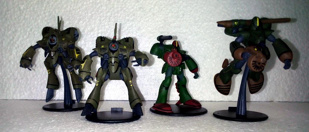 Robotech, Zentraedi, Zentraedi Power Armors