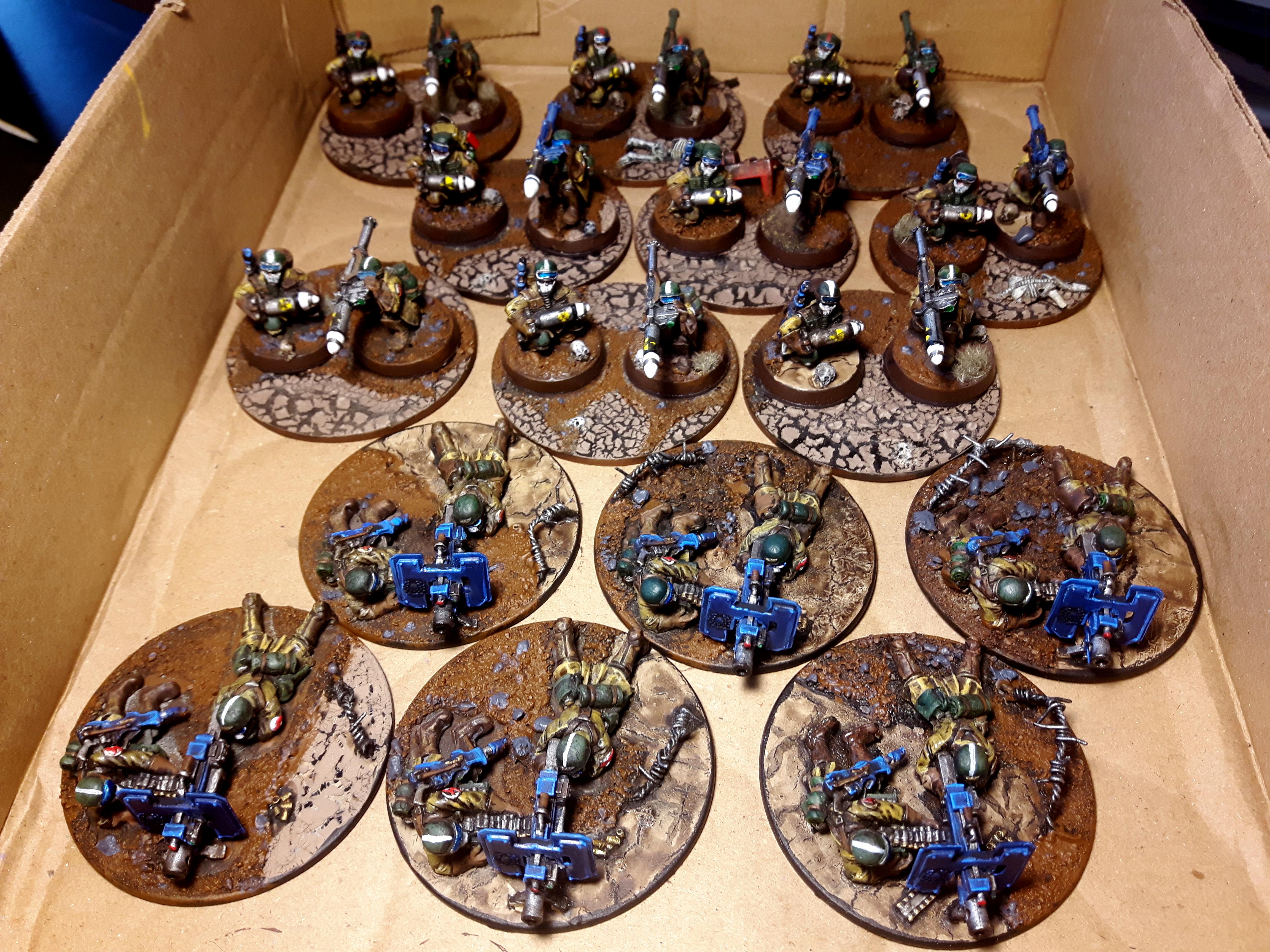 Armageddon Steel Legion, Astra Militarum, Death Korps of Krieg, Games Workshop, Hive Ganger, Imperial Guard, Metal, Necromunda, Warhammer 40,000