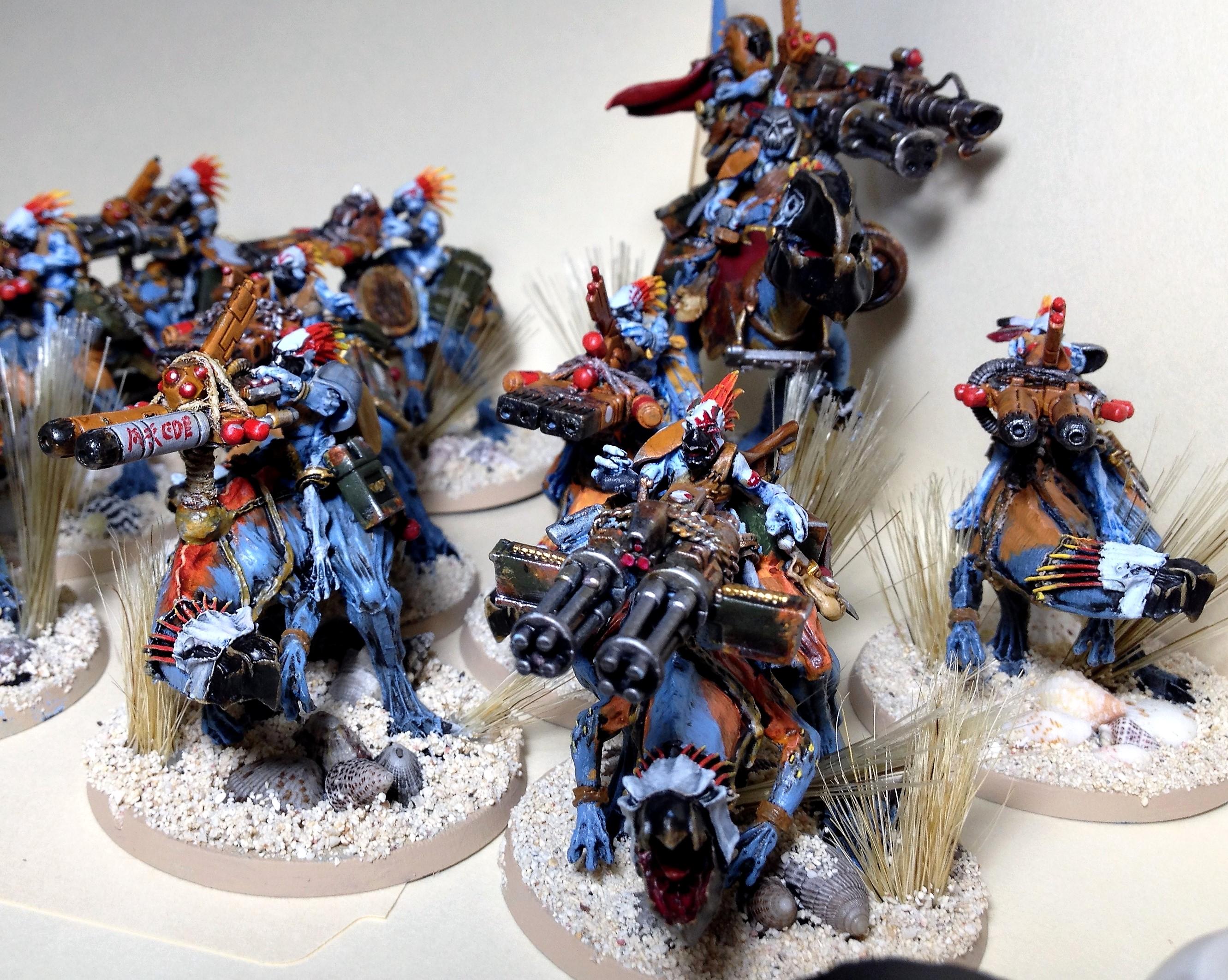 Cavalry, Conversion, Greater Knarloc, Heavy, Knarloc, Kroot, Kroot Hound, Stampede, Weapon