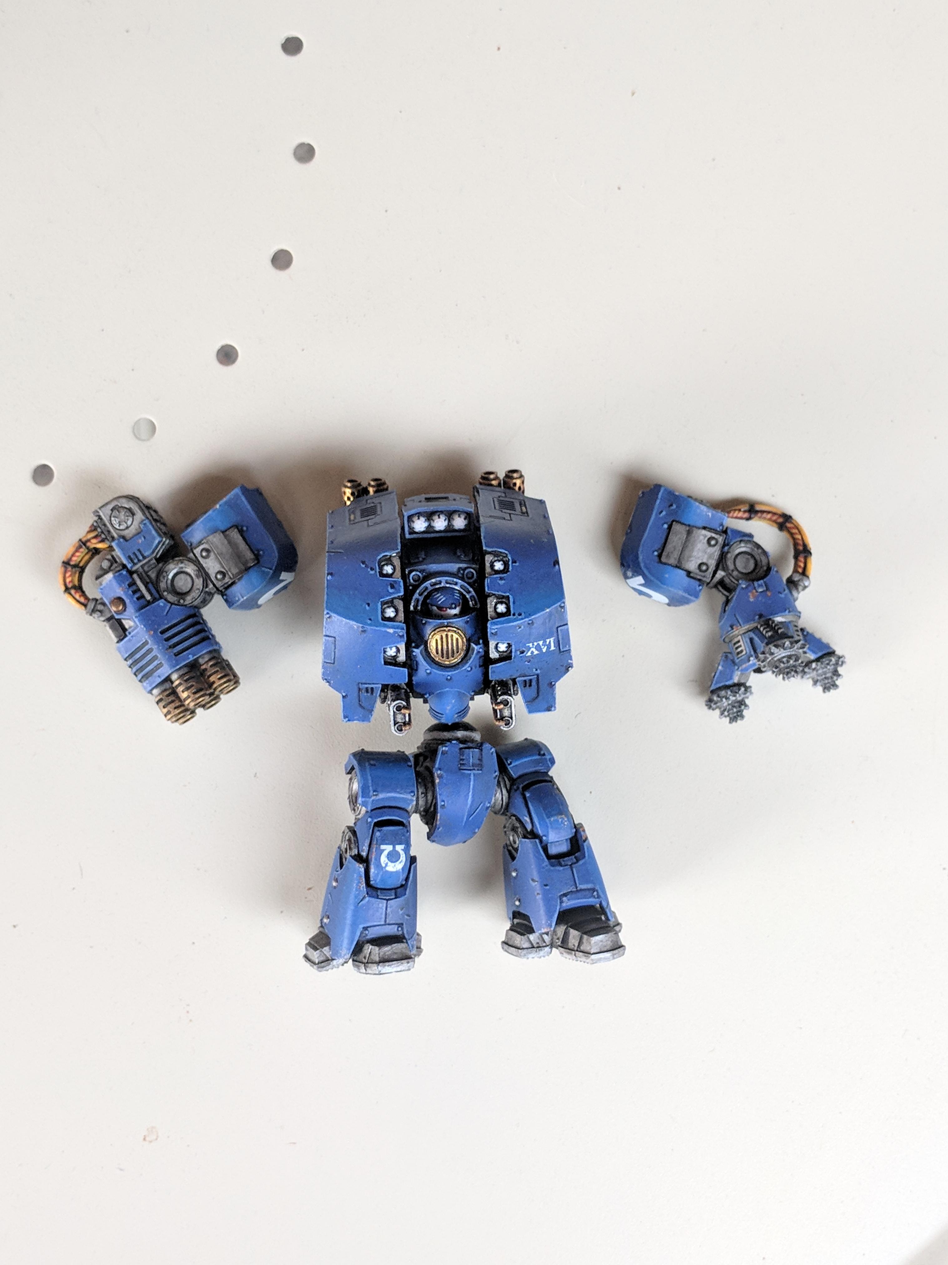 Dreadnought, Leviathan, Ultramarines, Work In Progress