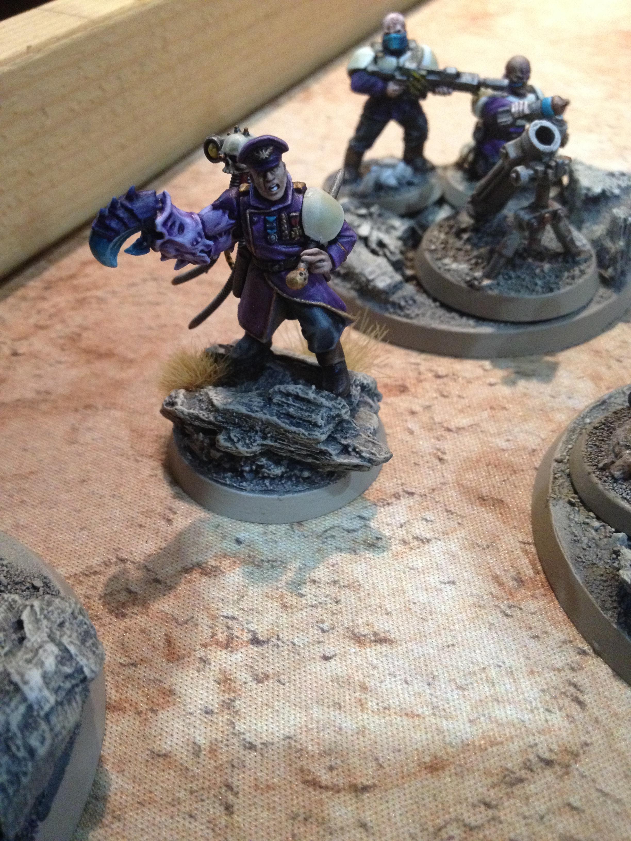 Brood Brothers, Company Commander, Genestealer, Genestealer Cult, Gsc, Warhammer 40,000, Weathered