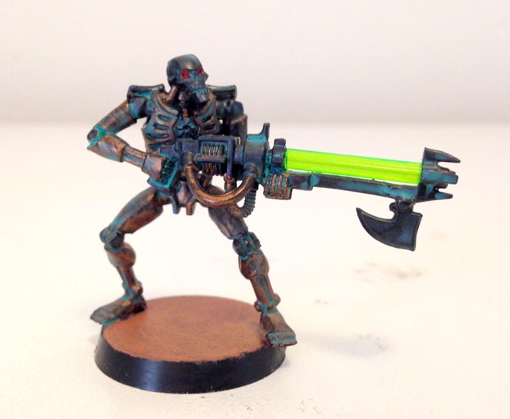 Necrons, Patina, Rusty Robut - front