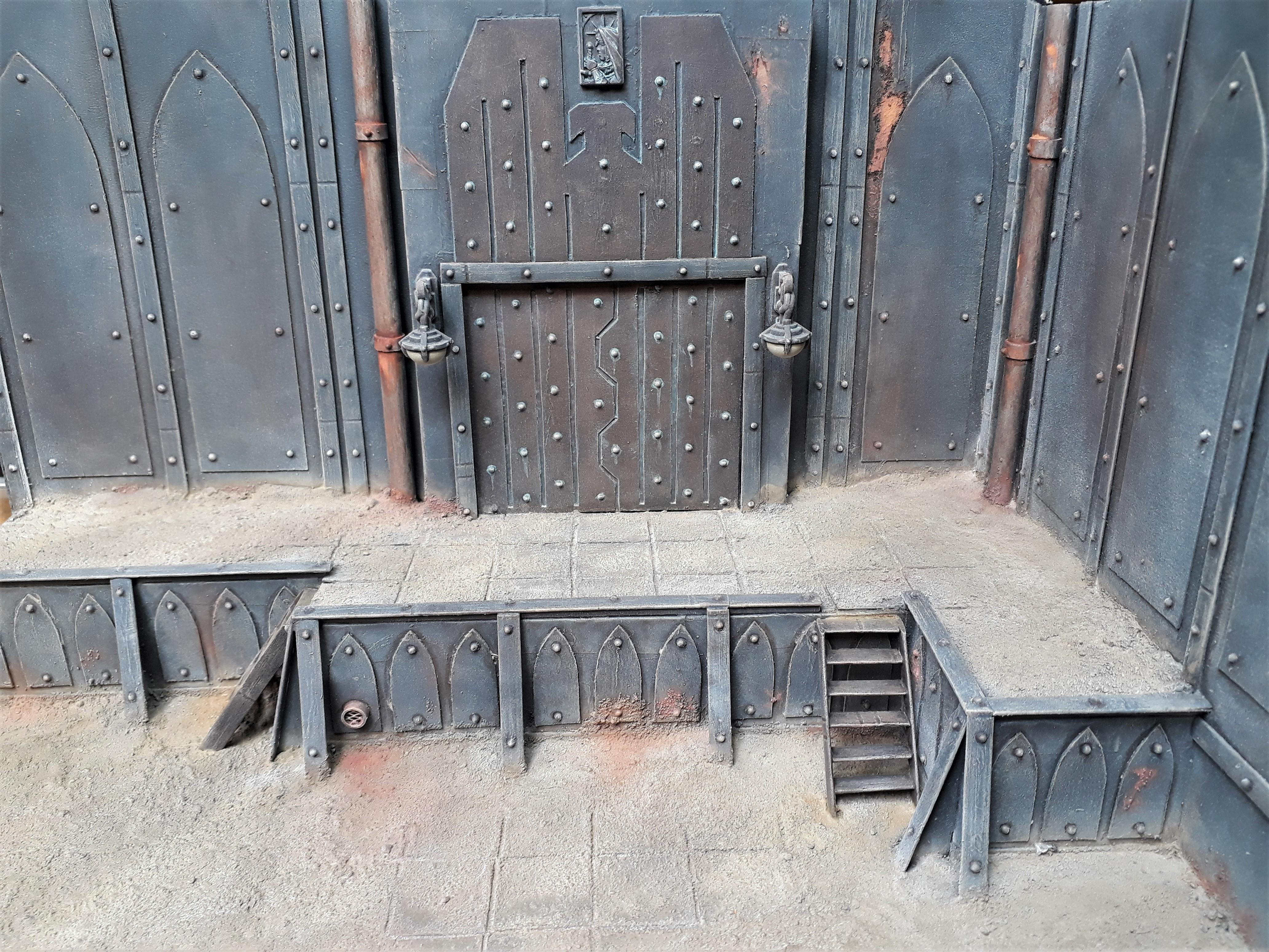 Diorama, Dust, Pigments, Rivets, Rust, Terrain, Warhammer 40,000, Weathered